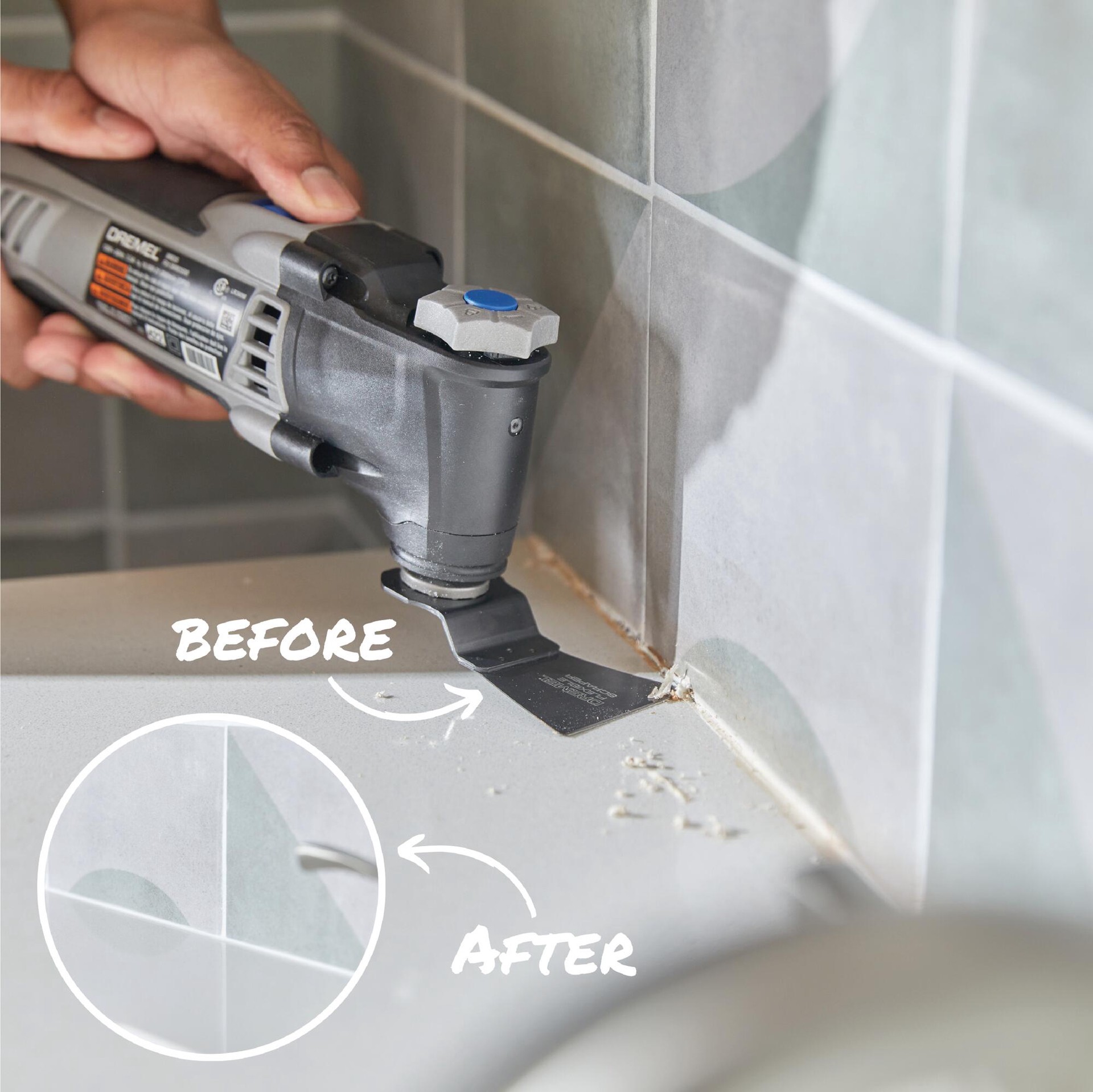 slide 4 of 6, Dremel Universal True Fit Rigid and Flexible Scraper 2 -Pack Blade, 1 ct