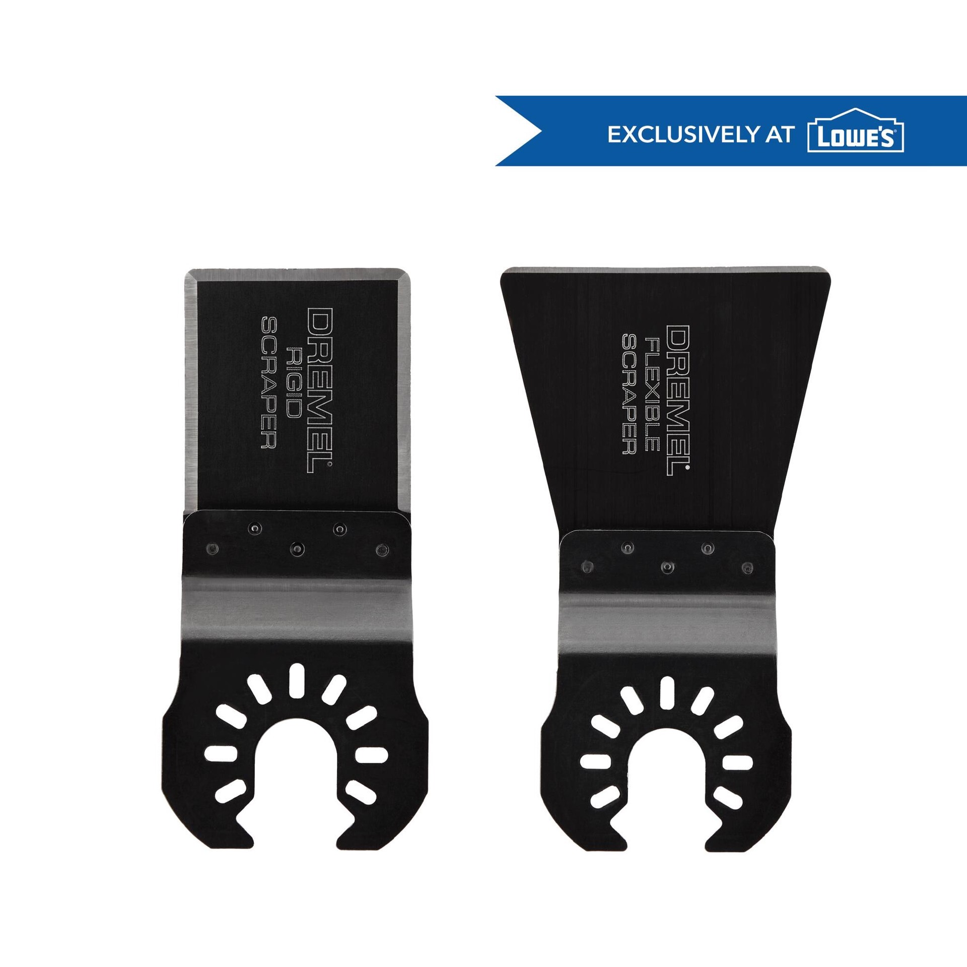 slide 1 of 6, Dremel Universal True Fit Rigid and Flexible Scraper 2 -Pack Blade, 1 ct