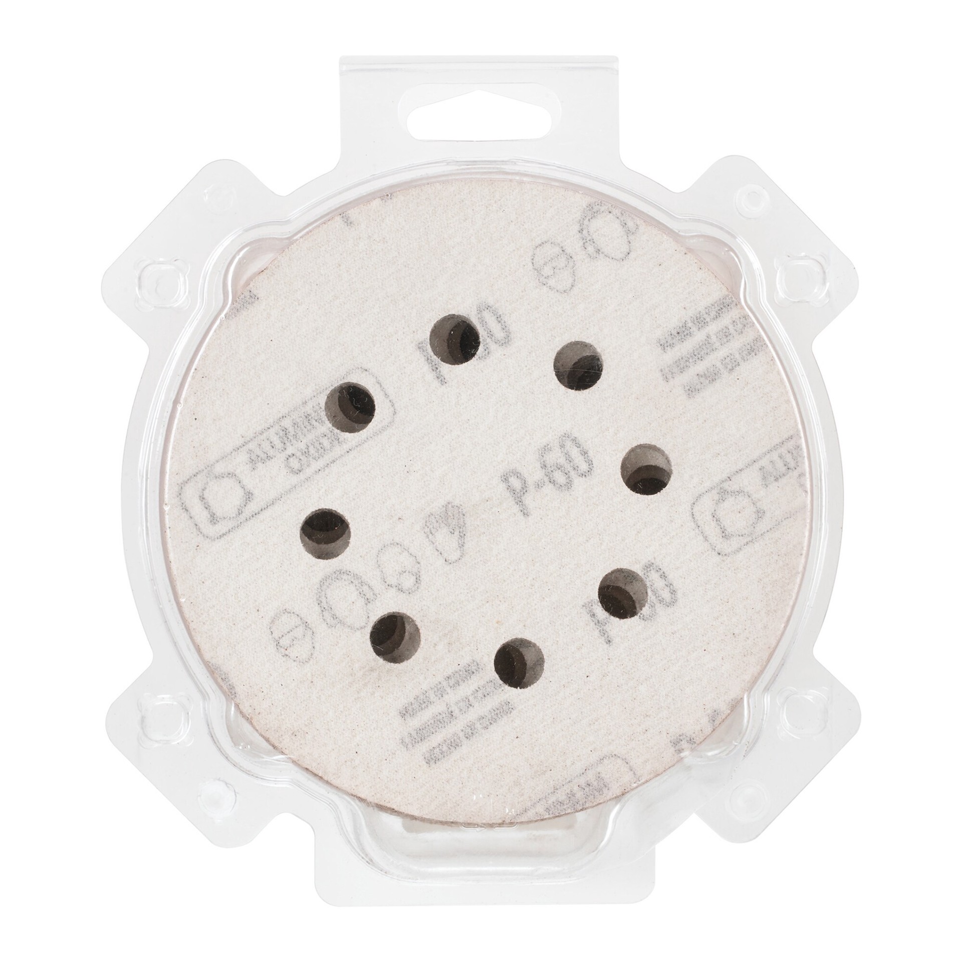 slide 3 of 6, CRAFTSMAN Craftsman 60 -Piece Aluminum oxide 60 -Grit Disc Sandpaper, 1 ct