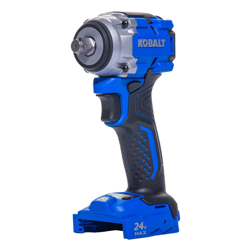 slide 2 of 6, Kobalt 24-volt Variable Speed Brushless 1/2-in Drive Cordless Impact Wrench (Battery Not Included and Charger Not Included), 1 ct