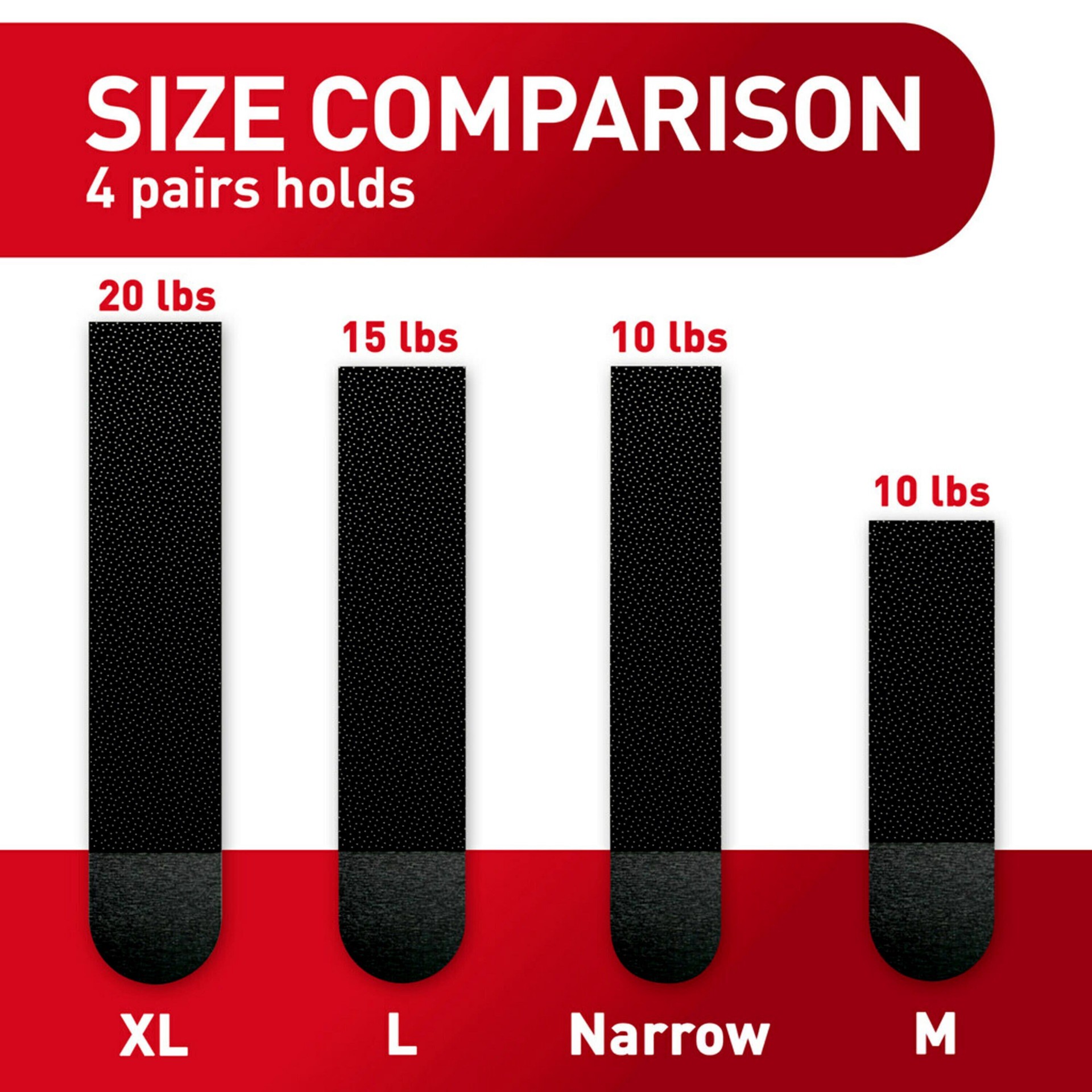slide 5 of 6, Command Black X-large Damage Free Picture Hanging Strips 8-pack, 1 ct