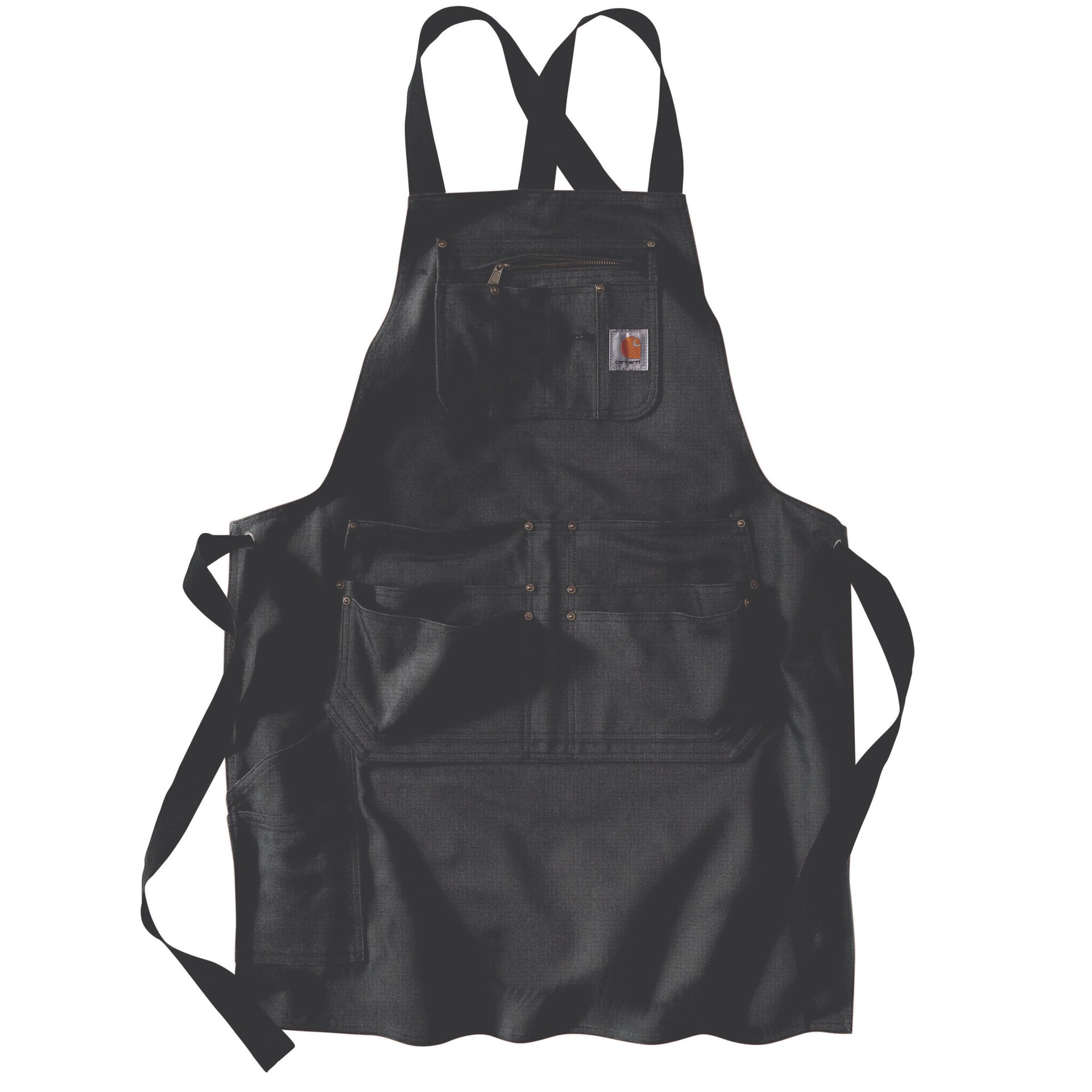 slide 3 of 5, Carhartt Black Full apron, 1 ct