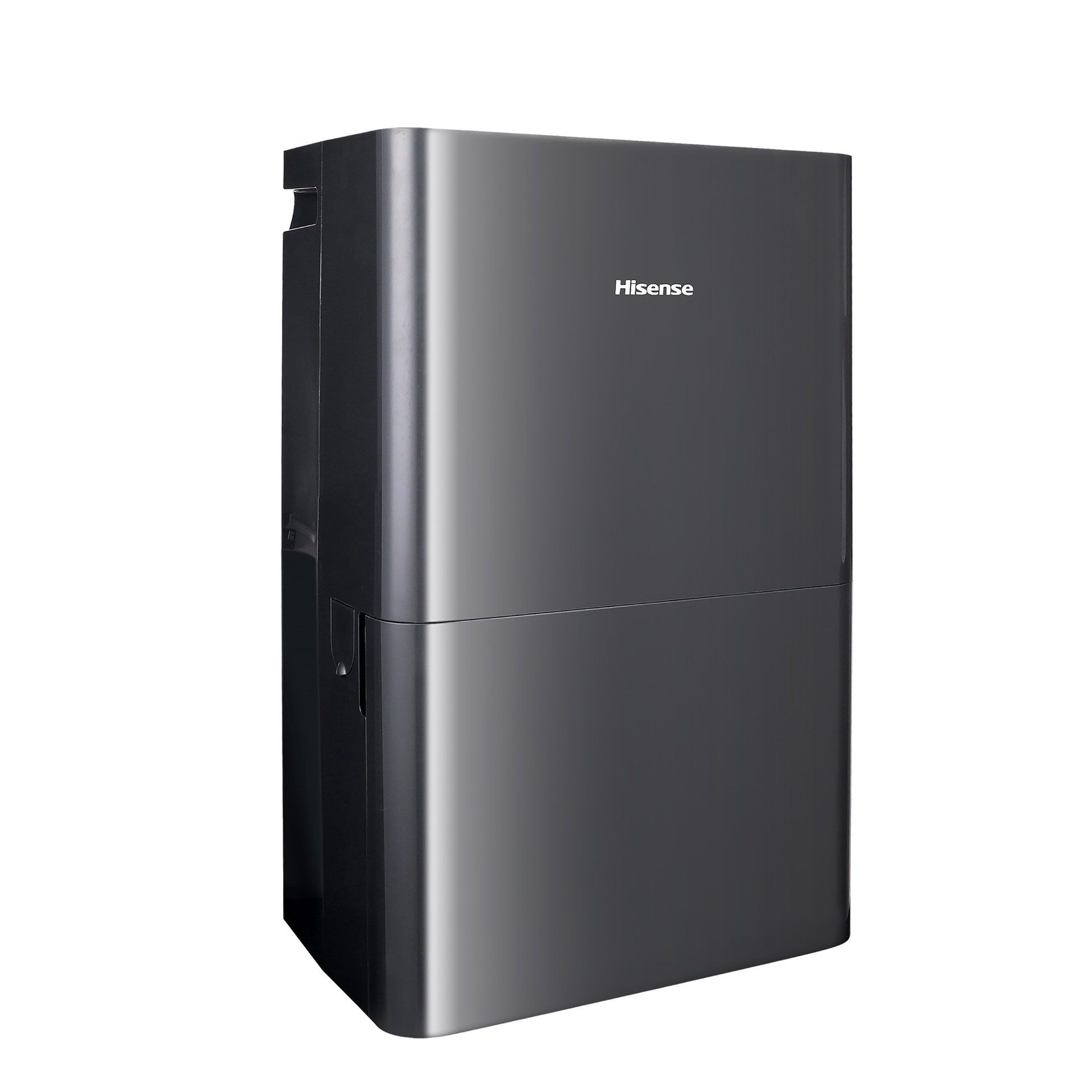 slide 3 of 6, Hisense 50 -Pint Large Room Dehumidifier For Basements , Bathrooms , Crawlspaces with Built-In Pump , ENERGY STAR Certified Gray, 1 ct