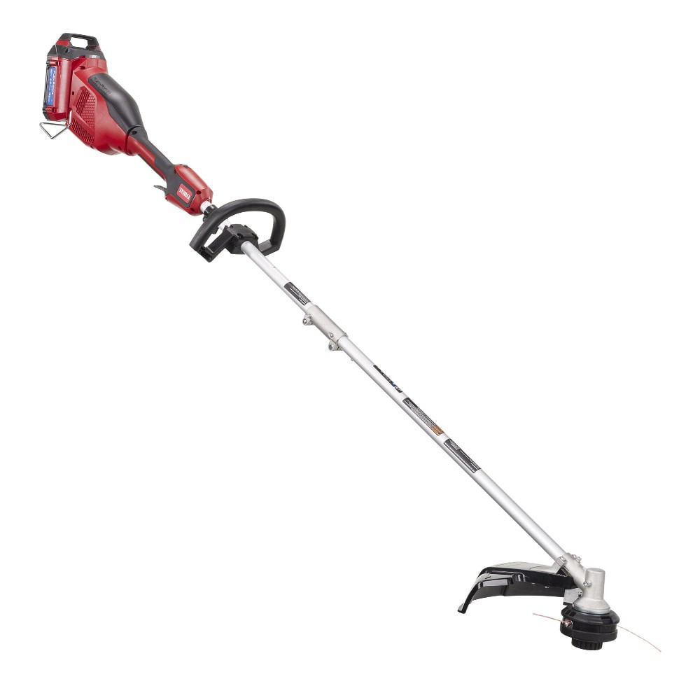 slide 2 of 6, Toro Flex-Force 60-volt max 16-in Straight Shaft Attachment Capable Battery String Trimmer 2.5 Ah (Battery Included) (Charger Included), 1 ct