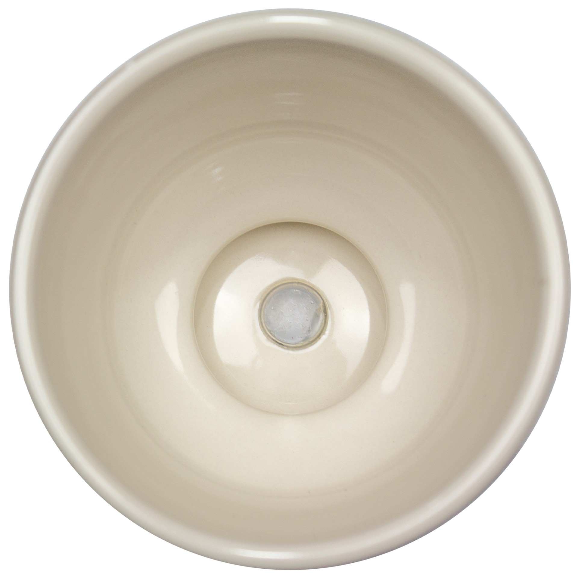 slide 3 of 6, allen + roth Round 4.41-in W x 4.41-in L White Ceramic Indoor Planter, 1 ct