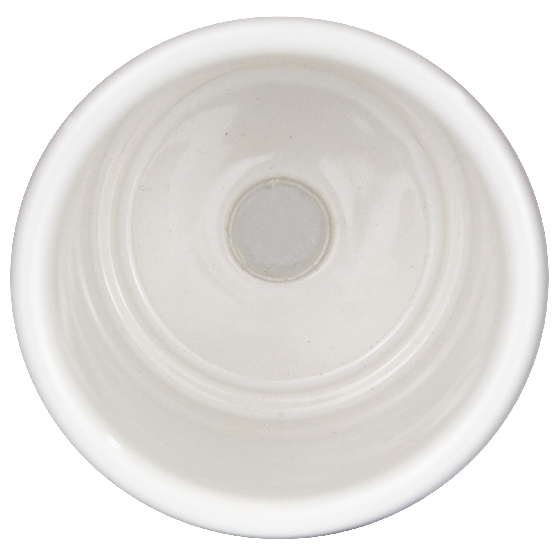 slide 3 of 6, allen + roth Round 2.99-in W x 2.99-in L White Ceramic Indoor Planter, 1 ct