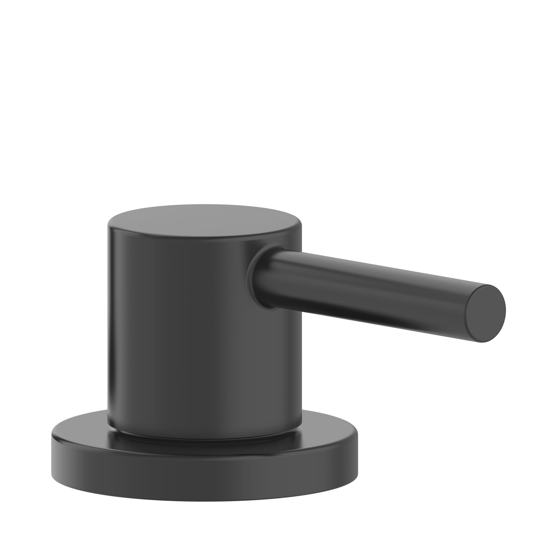 slide 3 of 6, Project Source Matte Black Widespread 2-handle WaterSense Mid-arc Residential Handle Bathroom Sink Faucet with Drain, 1 ct