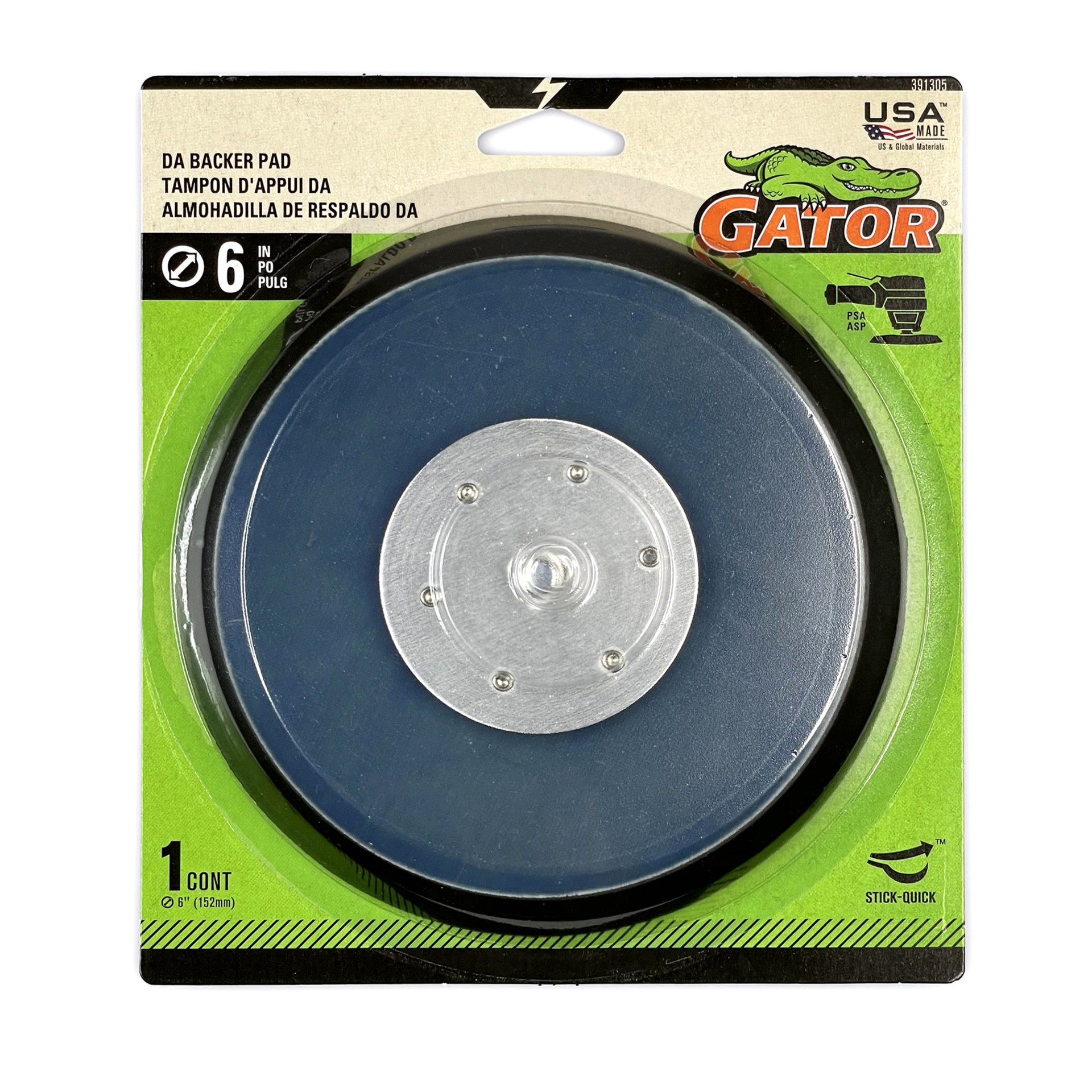 slide 1 of 3, Gator Pad Backer Pad Sandpaper, 1 ct