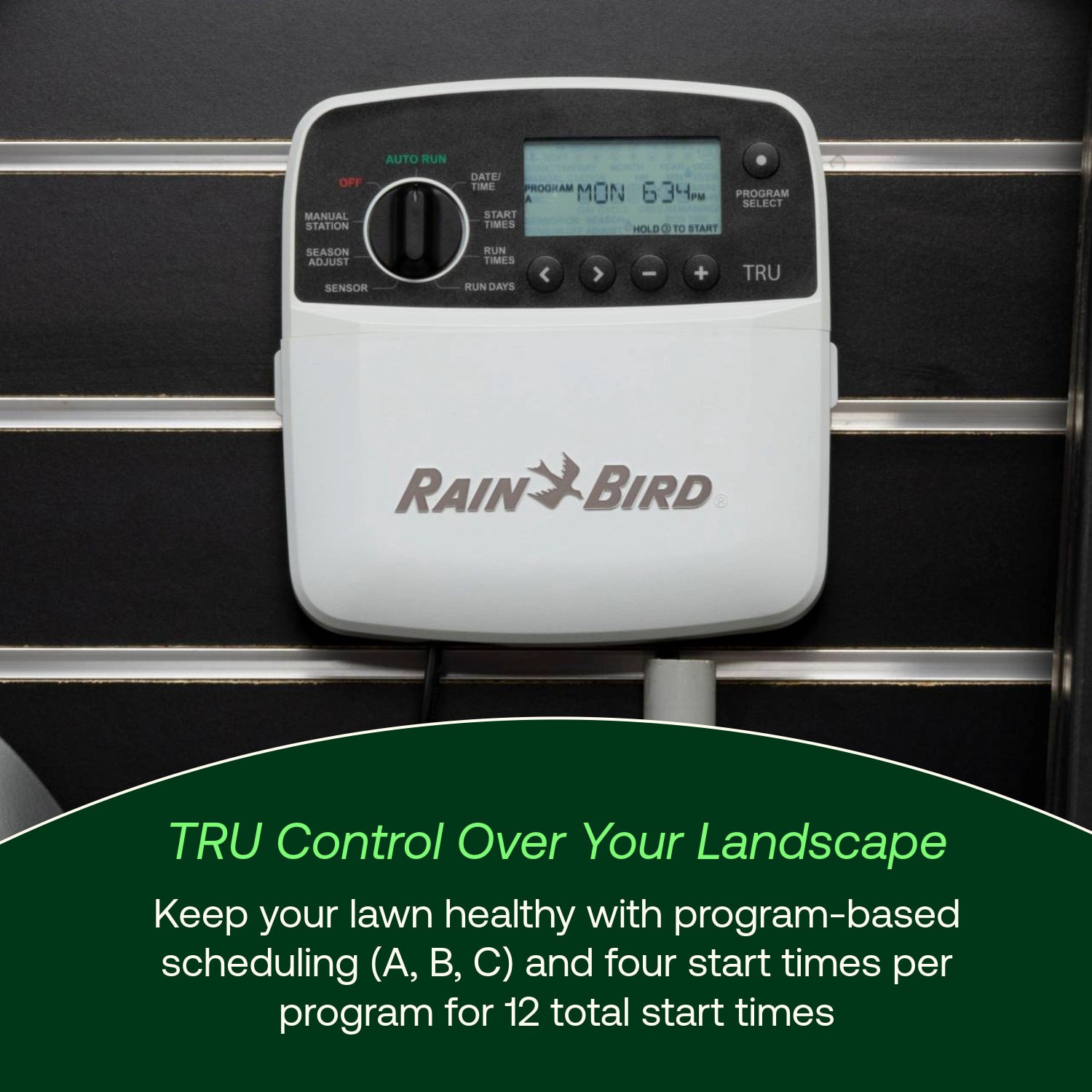 slide 2 of 6, Rain Bird 6 -Station Digital Indoor only Smart Compatible Irrigation Timer, 1 ct
