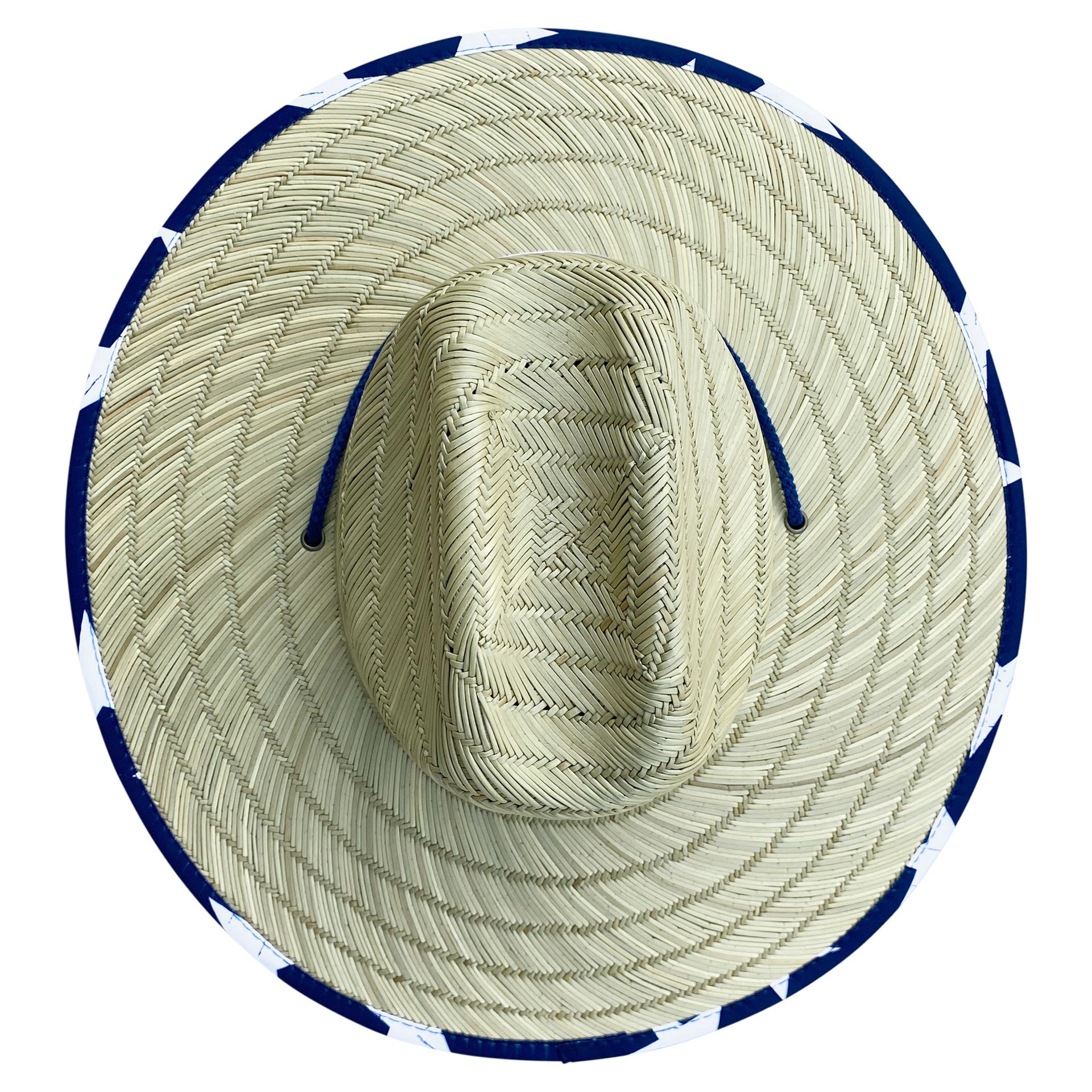 slide 2 of 4, Infinity Brands Adult unisex Tan/Americana Straw Wide-brim hat, 1 ct