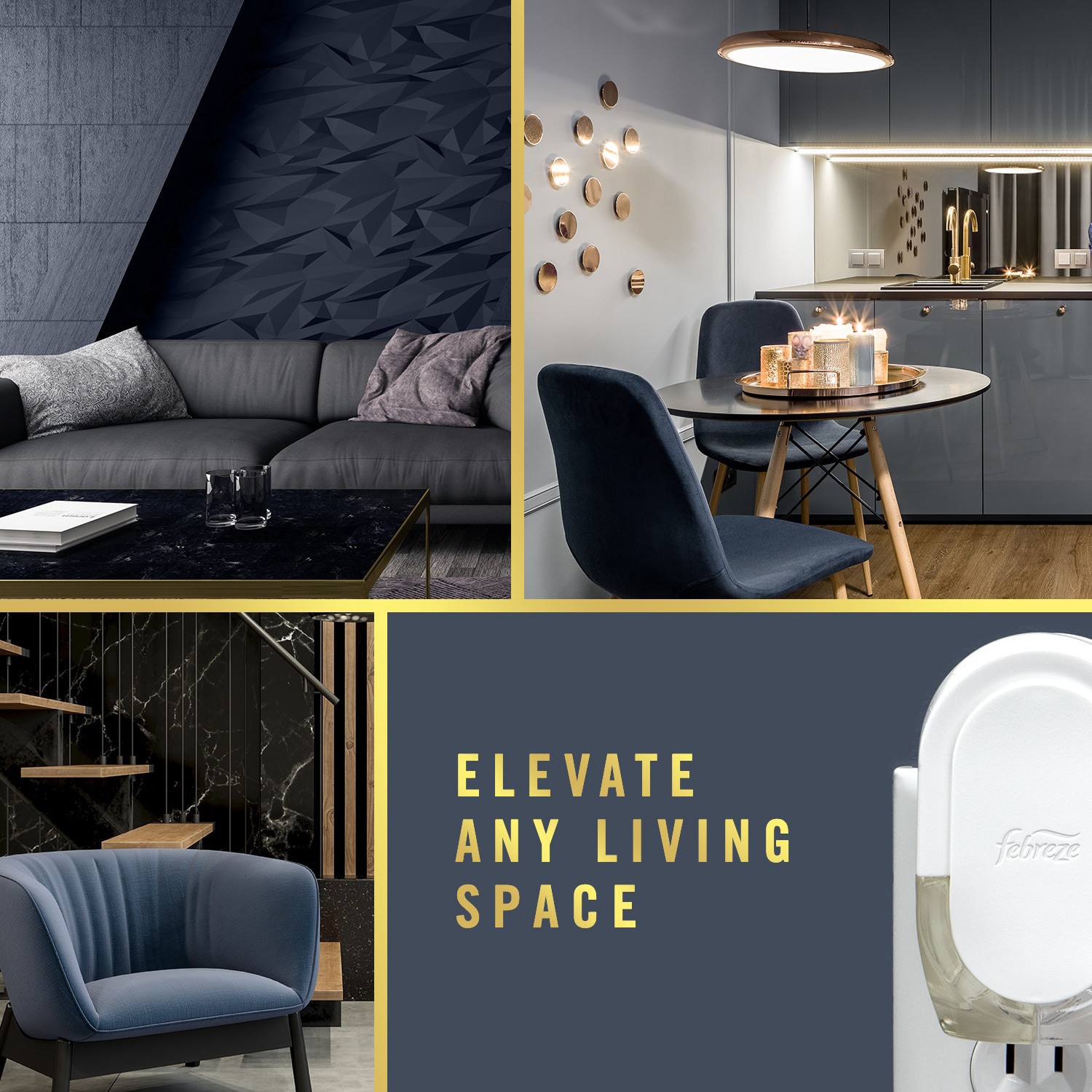 slide 5 of 6, Febreze PLUG 0.87 -fl oz Variety Pack Refill Air Freshener 3 -Pack, 1 ct