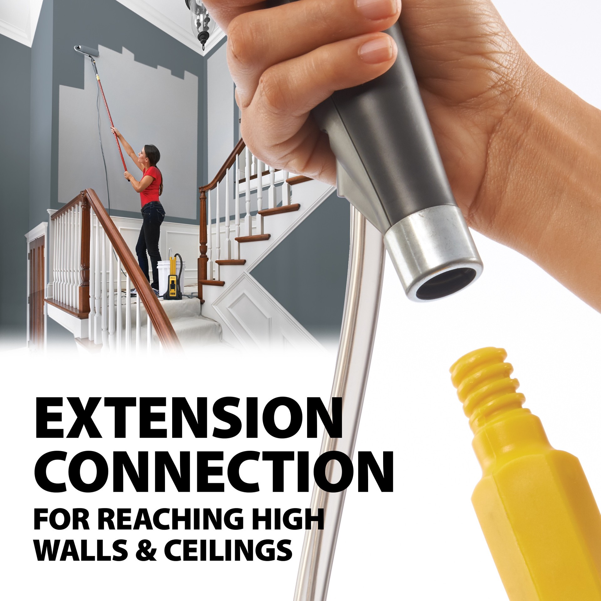 slide 6 of 6, Wagner 7-in x Smart Sidekick Powered Roller, 1 ct