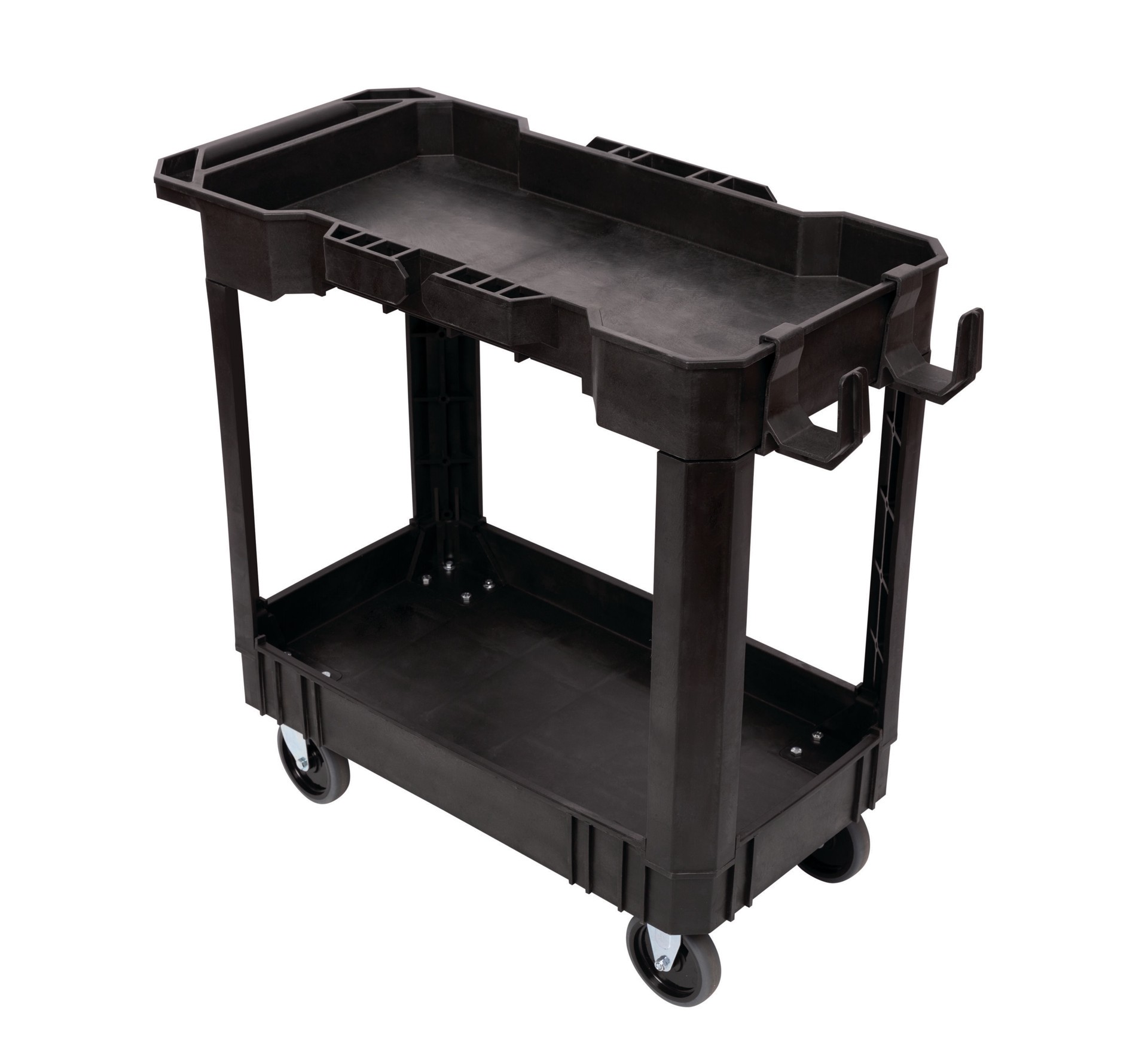 slide 5 of 6, Kobalt 32.6-in Shelf 500-lb Capacity Utility Cart, 1 ct