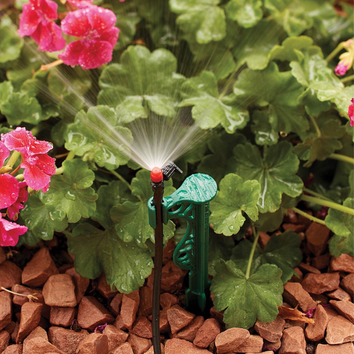 slide 2 of 4, Orbit 10 GPH Adjustable Drip Irrigation Micro Spray, 1 ct