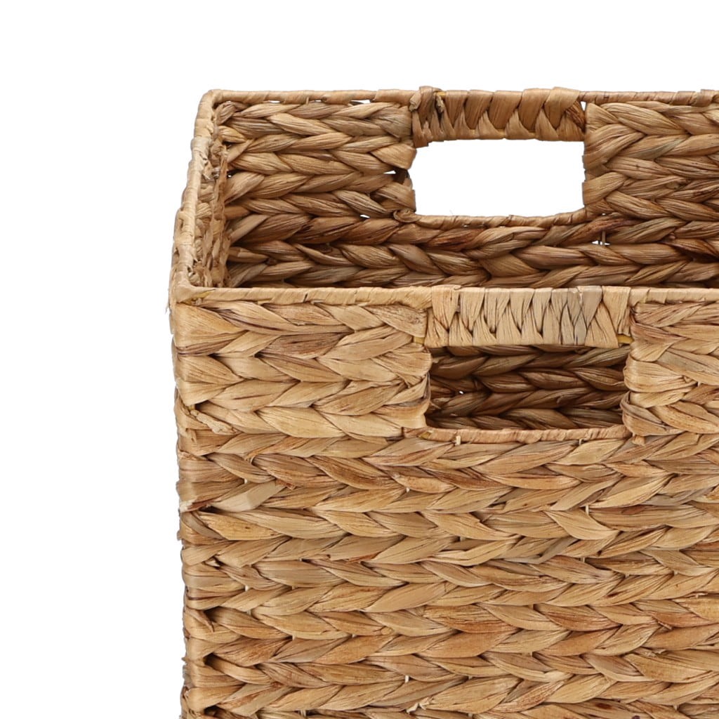 slide 2 of 6, allen + roth Large Natural Water hyacinth Decorative Basket, 1 ct