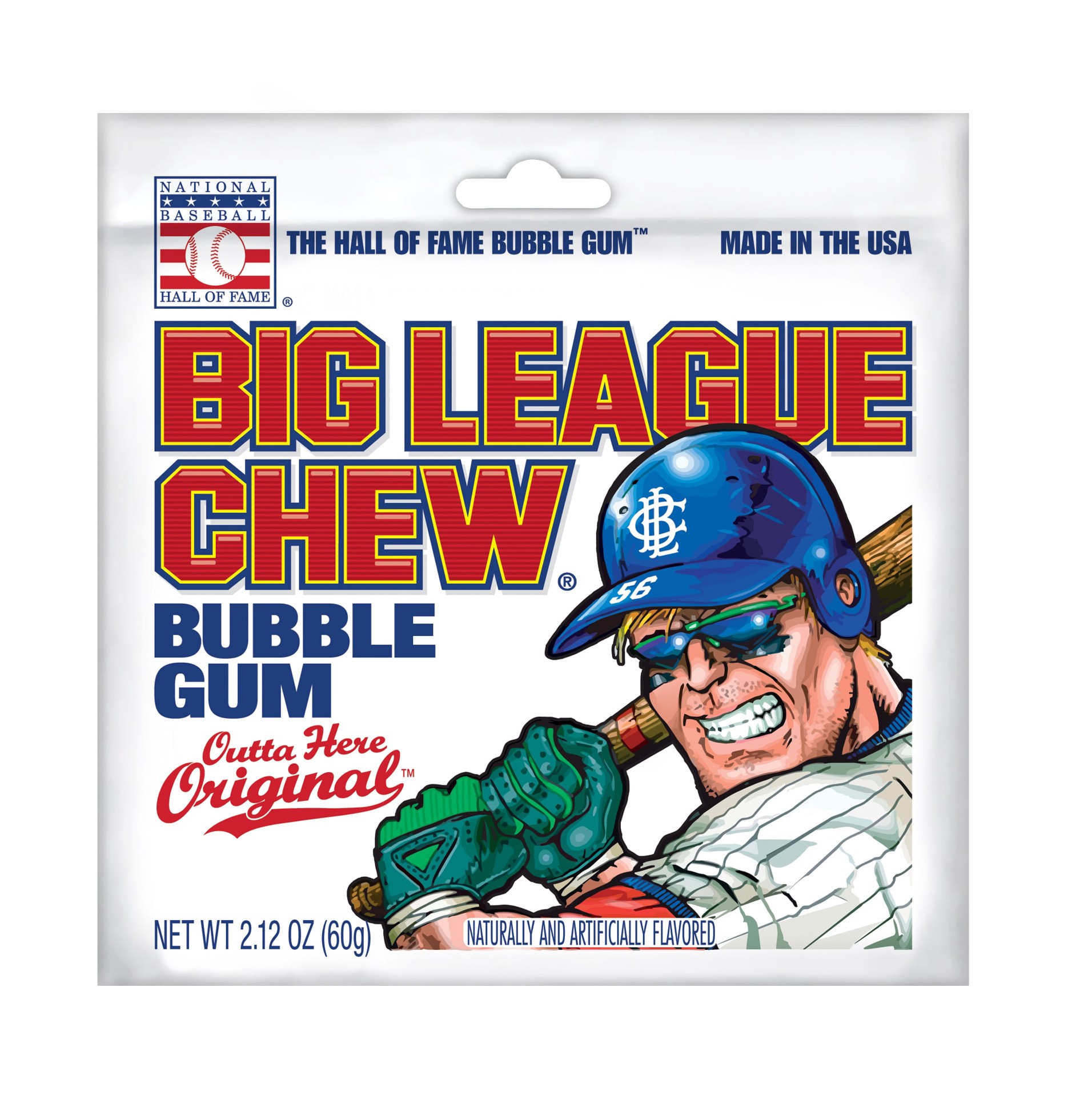 slide 2 of 2, Big League Chew Original 2.12-oz Bubble Gum, 1 ct