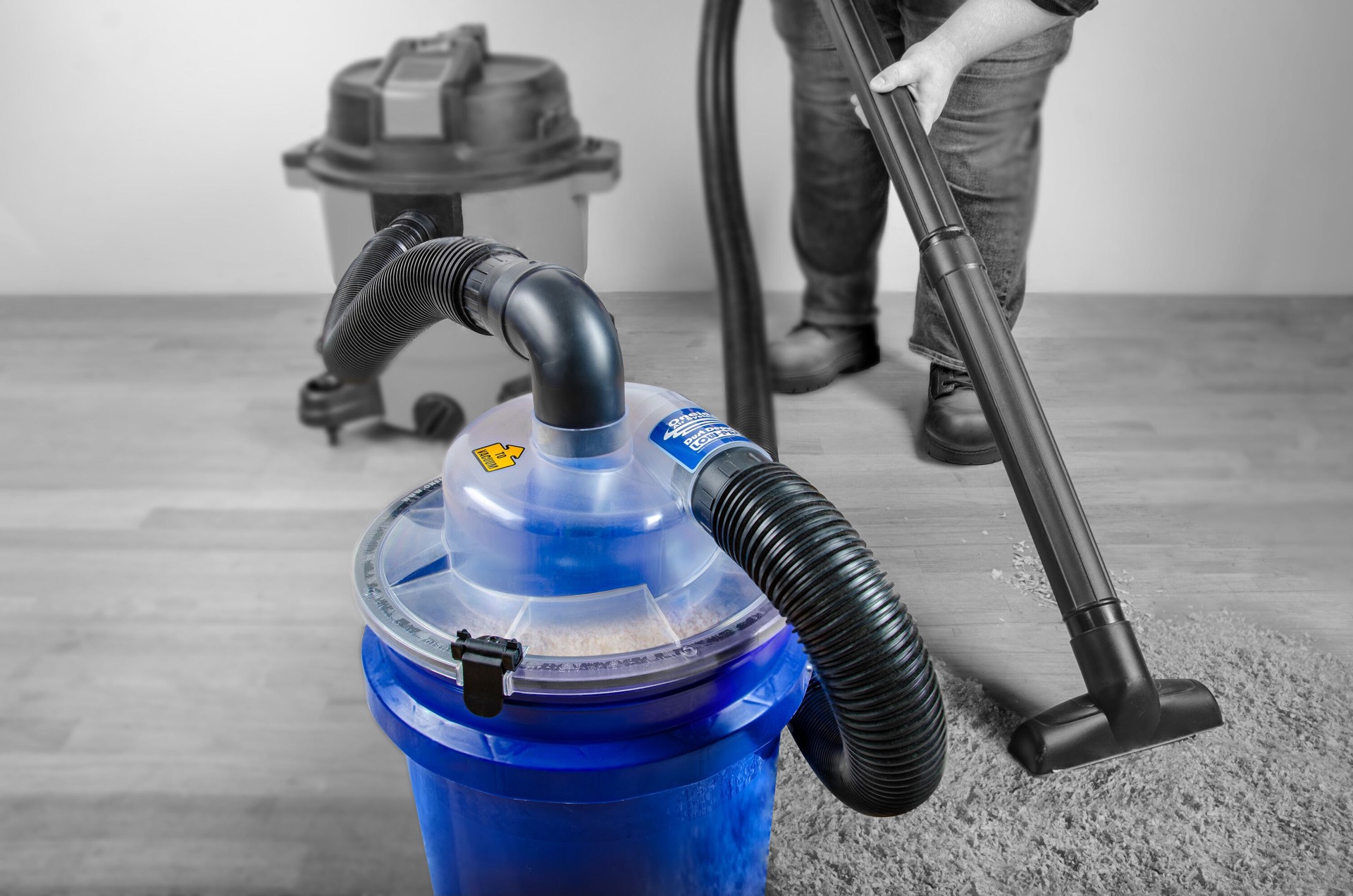 slide 2 of 6, Oneida Air Systems Dust Deputy Low-Pro Plus Dust separator kit, 1 ct