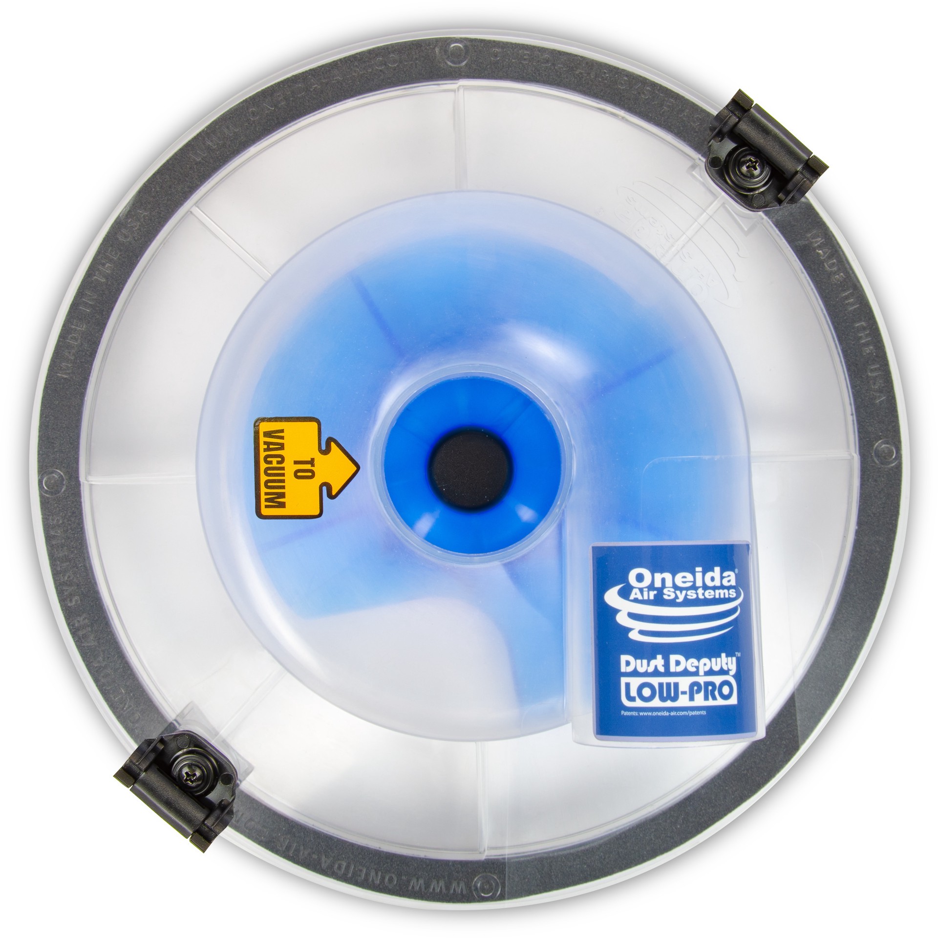 slide 5 of 6, Oneida Air Systems Dust Deputy Low-Pro Plus Dust separator kit, 1 ct