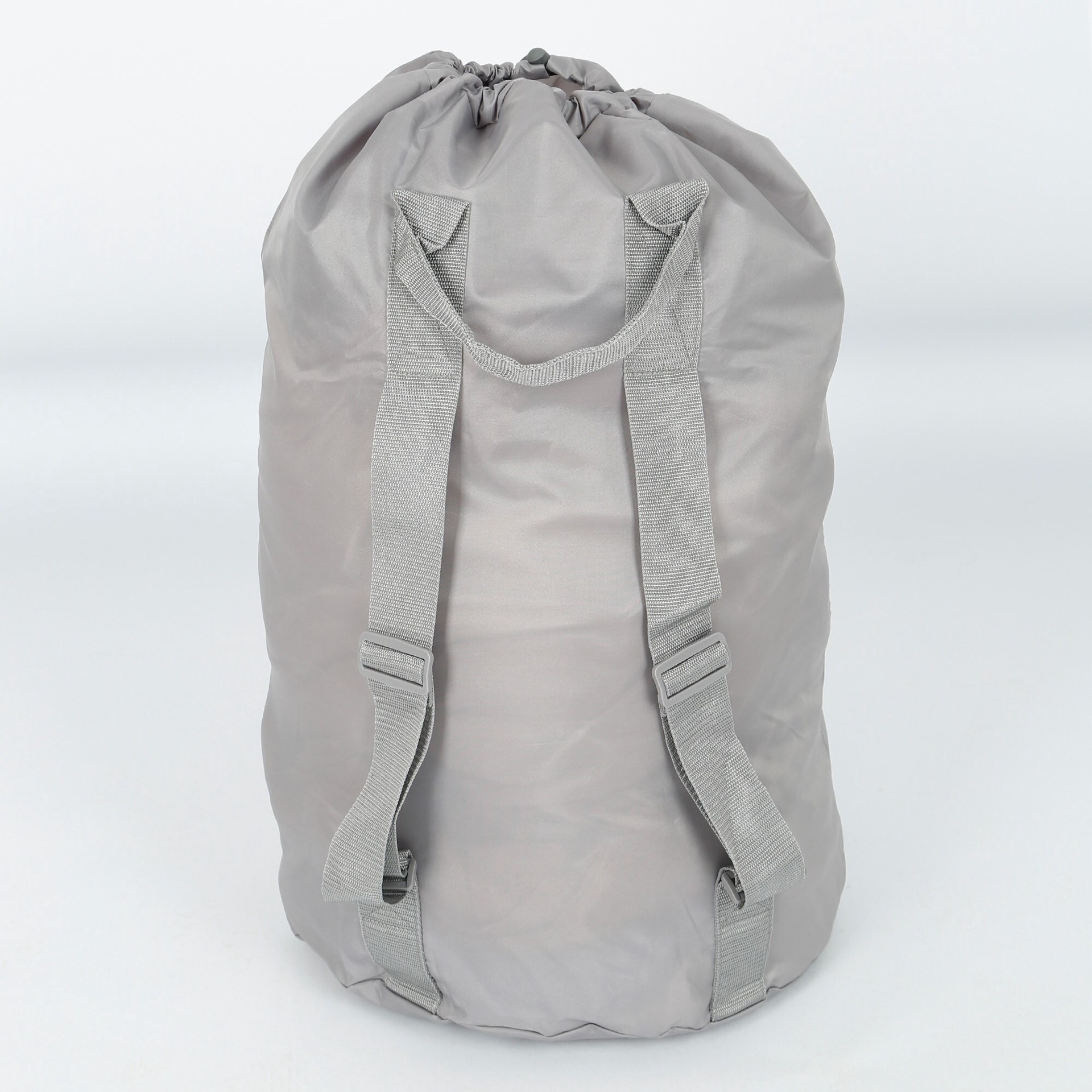 slide 6 of 6, Style Selections 21-Gallon Gray Polyester Laundry Bag, 1 ct
