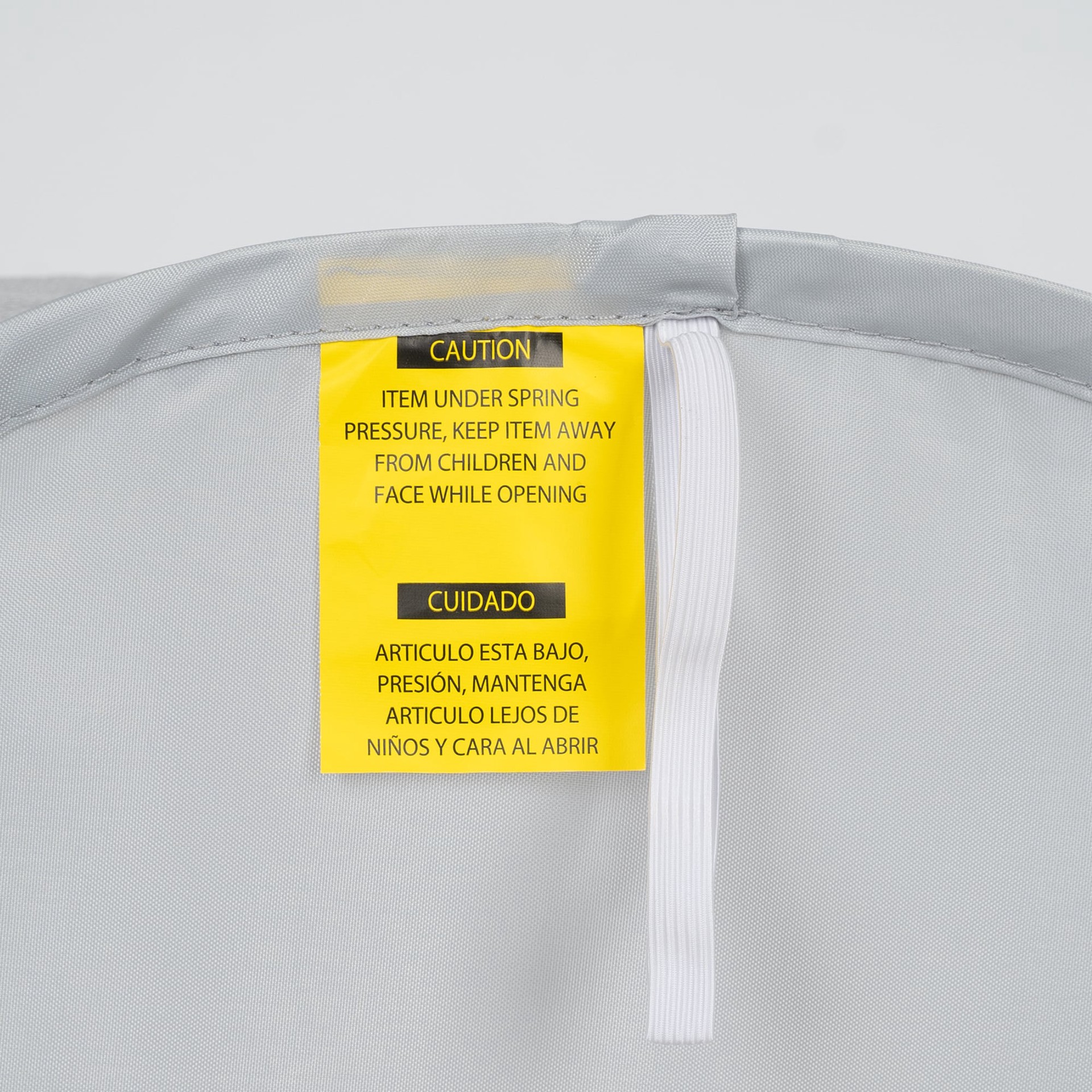 slide 4 of 6, Style Selections Gray Polyester Laundry Hamper, 1 ct