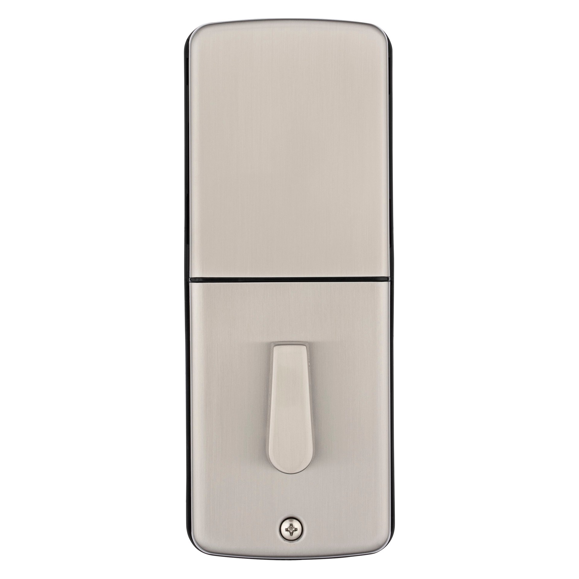 slide 5 of 6, RELIABILT Bragg Satin Nickel Keypad Electronic Deadbolt Lock, 1 ct