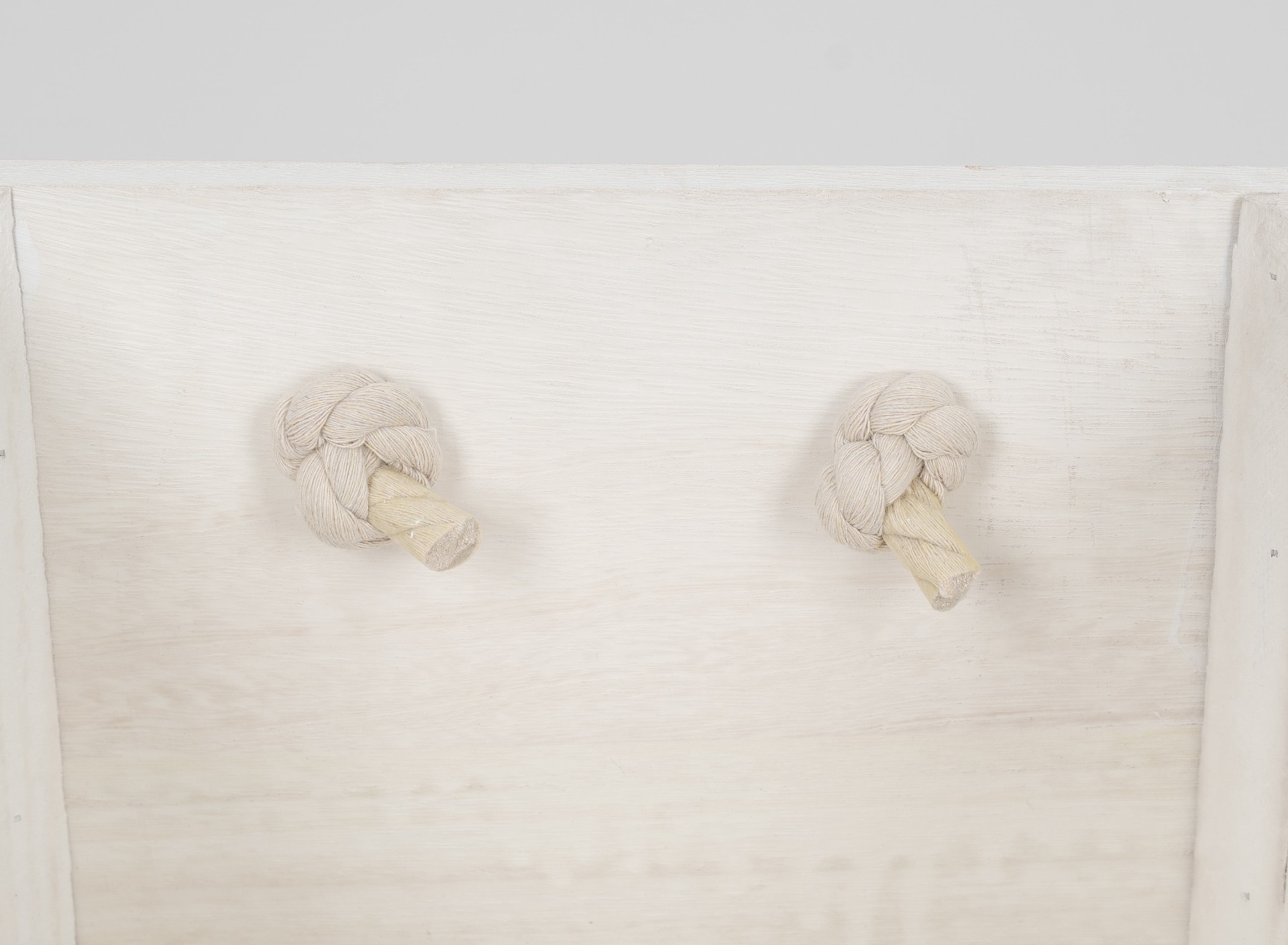 slide 4 of 6, allen + roth Medium wash white Wood Basket, 1 ct