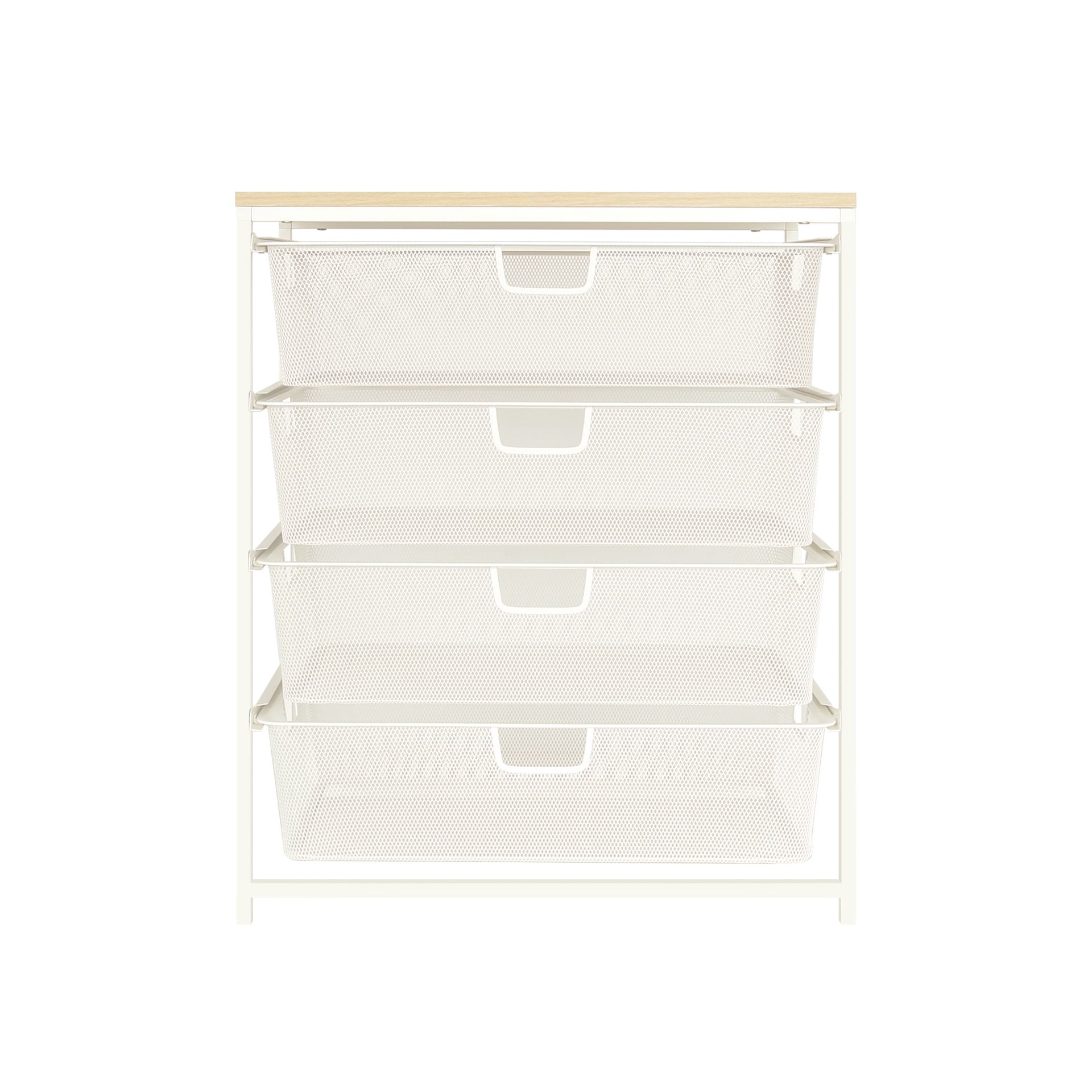 slide 6 of 6, Origin 21 24.57-in x 29.33-in x 15-in White Steel Drawer kit, 1 ct