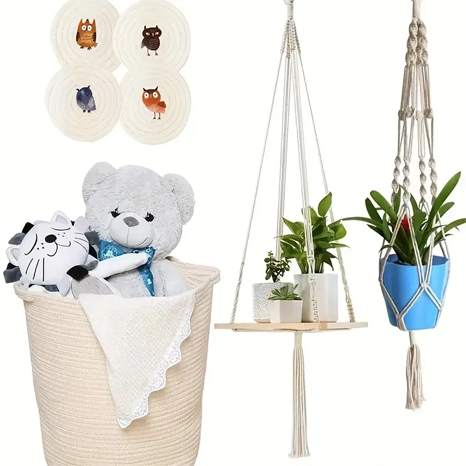 slide 5 of 6, RELIABILT 50.0-ft x 0.22-in Braided Cotton Rope (By-the-Roll), 1 ct