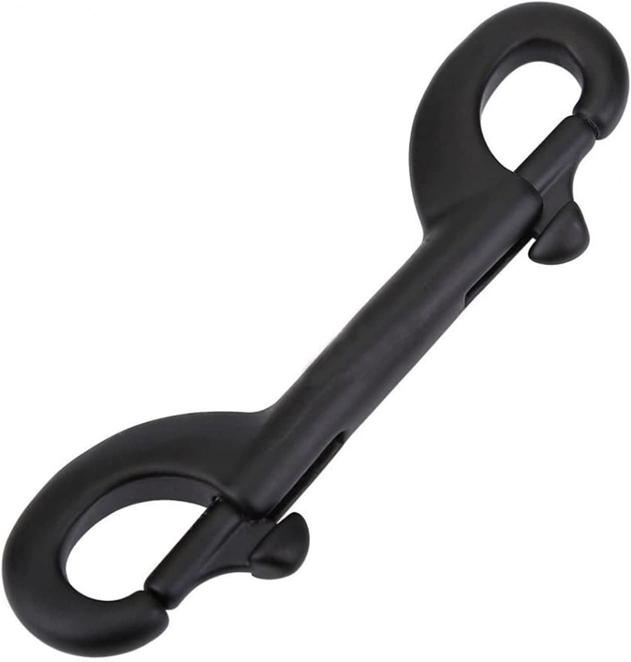 slide 1 of 6, RELIABILT 4-in Double Bolt Snap,Black Oxide, 1 ct