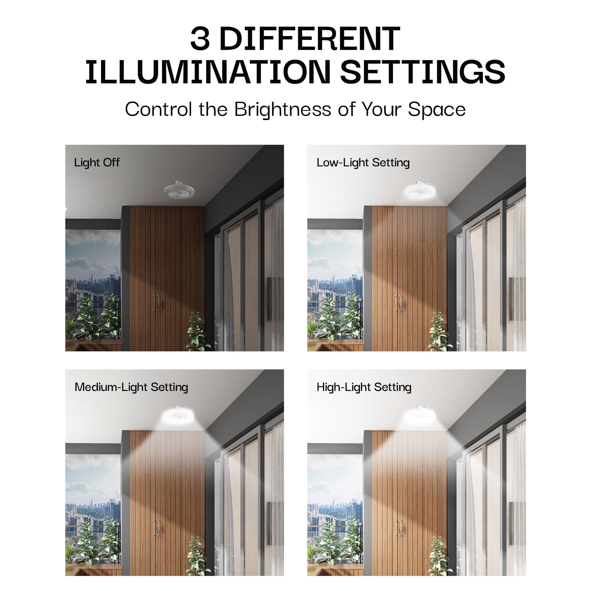 slide 5 of 6, BELL + HOWELL 2100 -Lumens LED Screw-in Ceiling-mounted Work Light, 1 ct