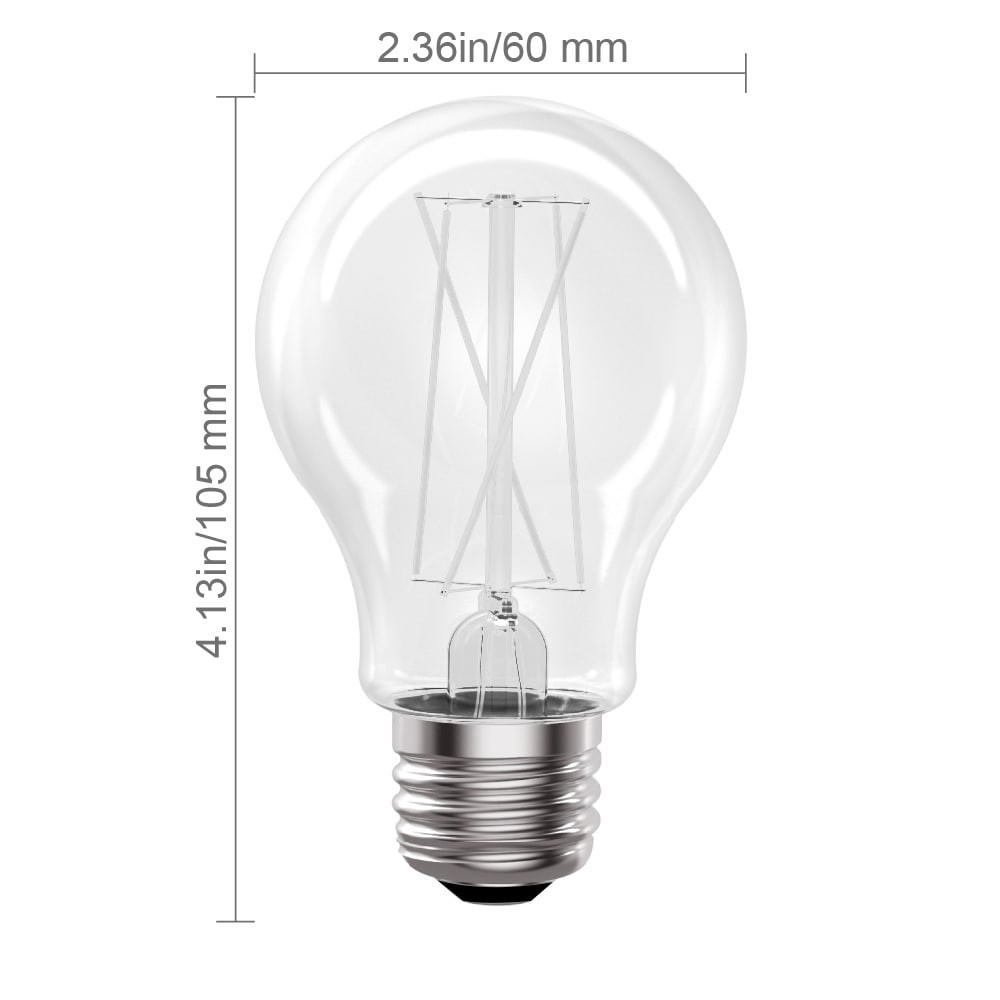 slide 5 of 6, Utilitech 60 -Watt EQ A19 Daylight Medium base (E-26) Dimmable LED General purpose Light Bulb 2 -Pack, 1 ct