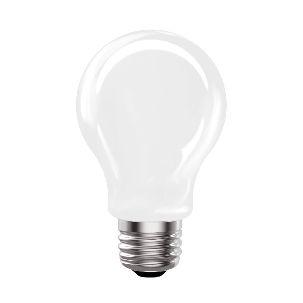 slide 4 of 6, Utilitech 60 -Watt EQ A19 Soft white E26 Dimmable LED General purpose Light Bulb 4 -Pack, 1 ct