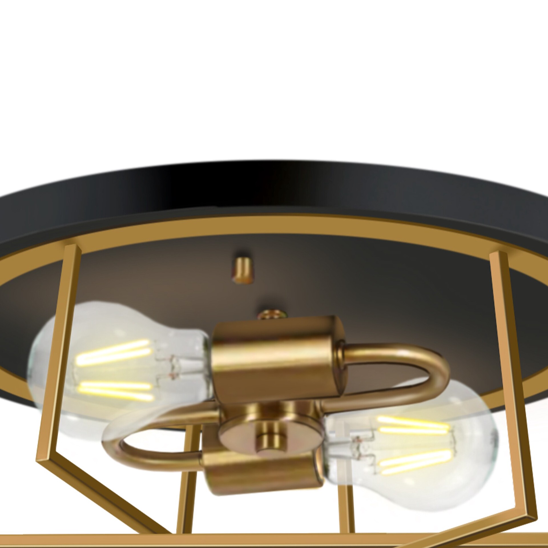 slide 6 of 6, Origin 21 Valdez 2 -Light 13-in Matte Multiple colors/finishes Flush Mount Light, 1 ct