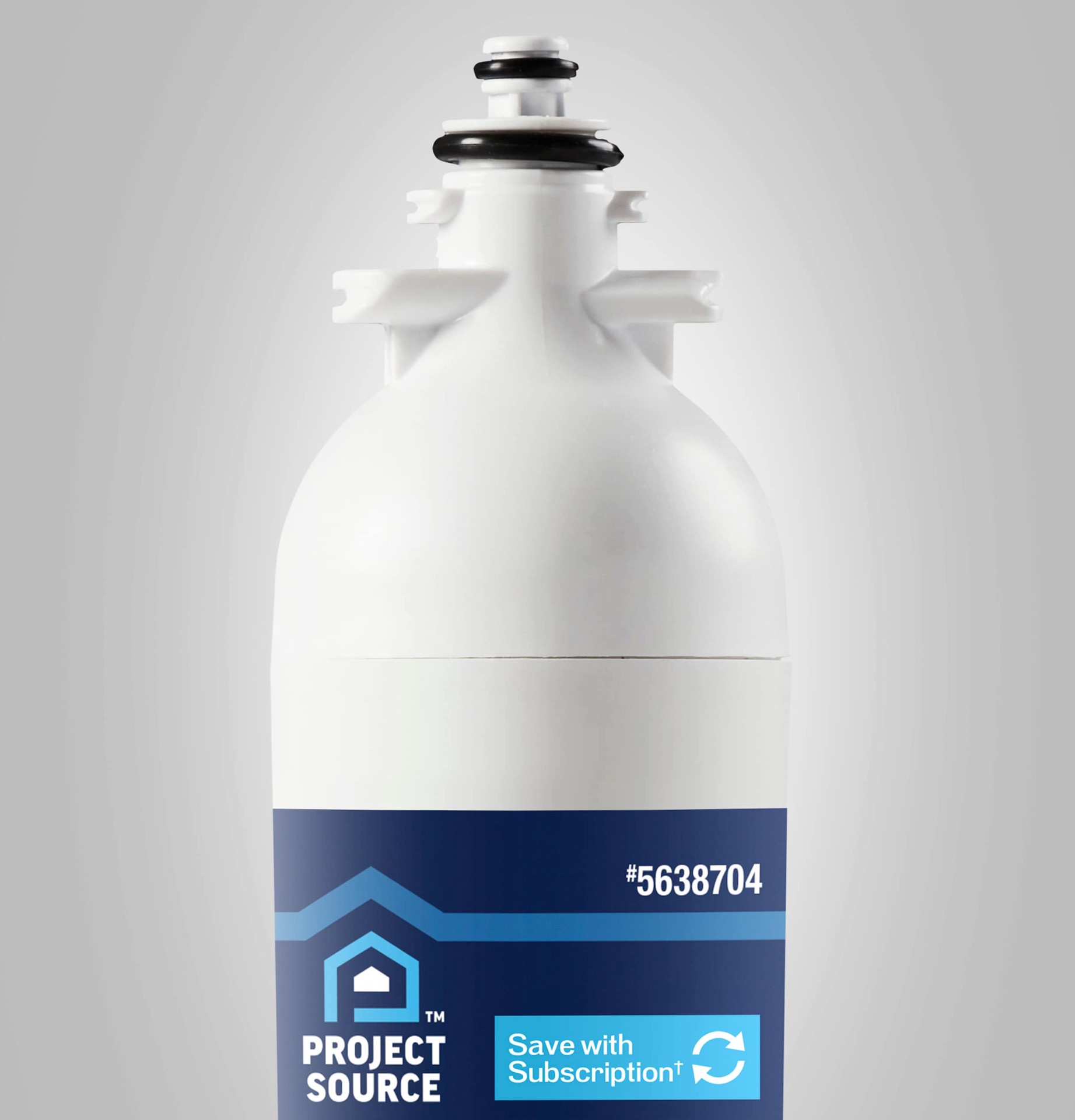 slide 2 of 6, Project Source Twist-in Refrigerator Water Filter Fits LG Filter LT800P, 1 ct