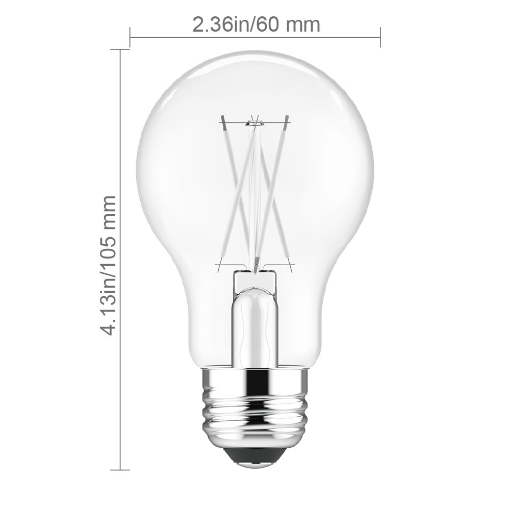 slide 6 of 6, Utilitech 40 -Watt EQ A19 Daylight Medium base (E-26) Dimmable LED General purpose Light Bulb 2 -Pack, 1 ct