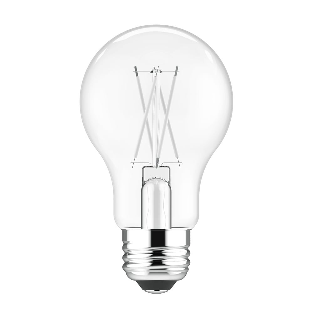 slide 4 of 6, Utilitech 40 -Watt EQ A19 Soft white Medium base (E-26) Dimmable LED General purpose Light Bulb 2 -Pack, 1 ct