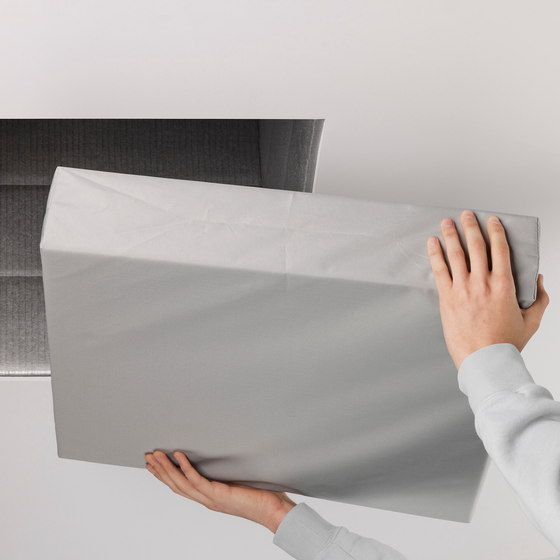 slide 2 of 6, RELIABILT 20-in x 20-in x 4-in Polyester Evaporative Cooler Heat plug cover, 1 ct