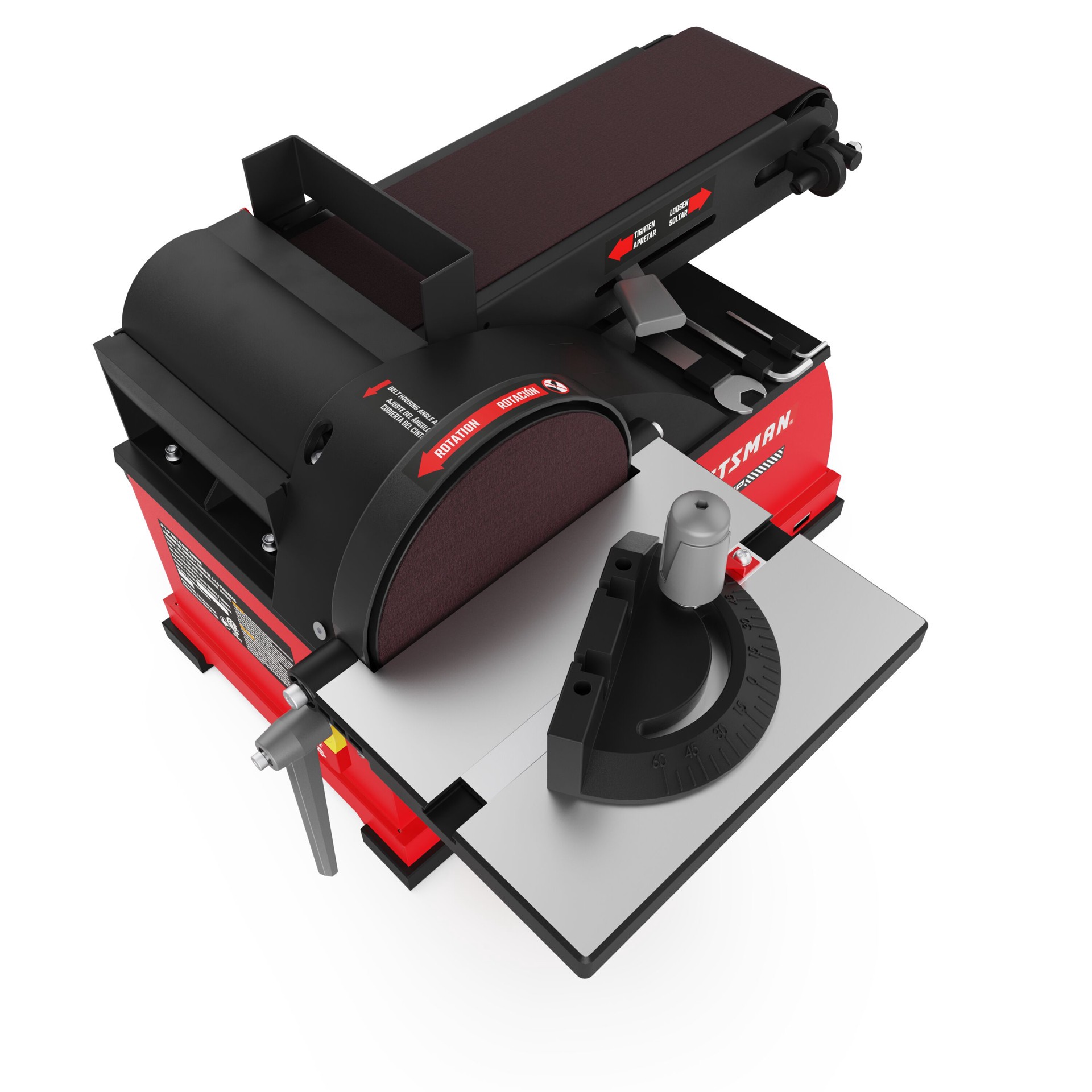 slide 2 of 6, CRAFTSMAN 4-in x 36-in Belt 5 -Amp Benchtop Sander, 1 ct