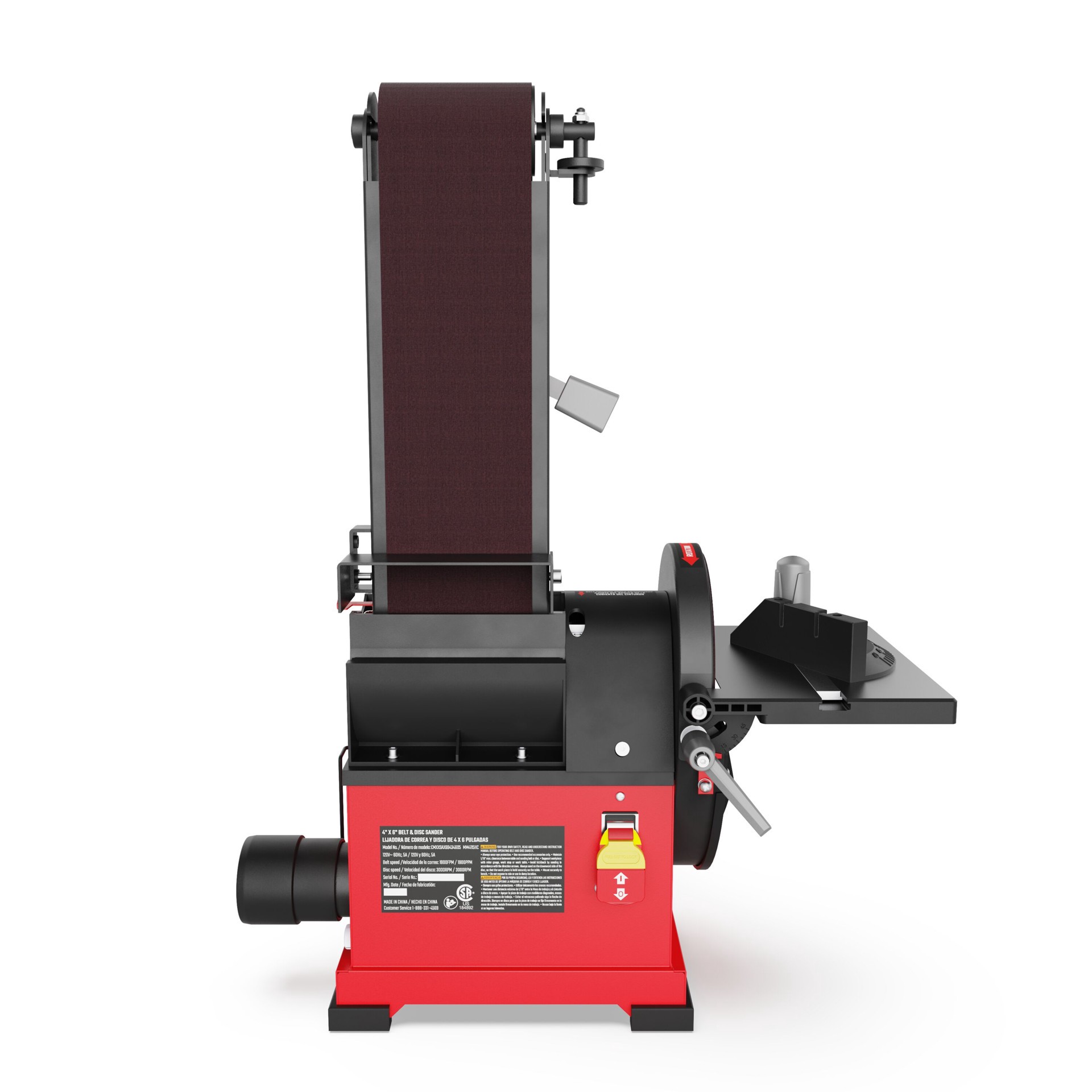 slide 3 of 6, CRAFTSMAN 4-in x 36-in Belt 5 -Amp Benchtop Sander, 1 ct