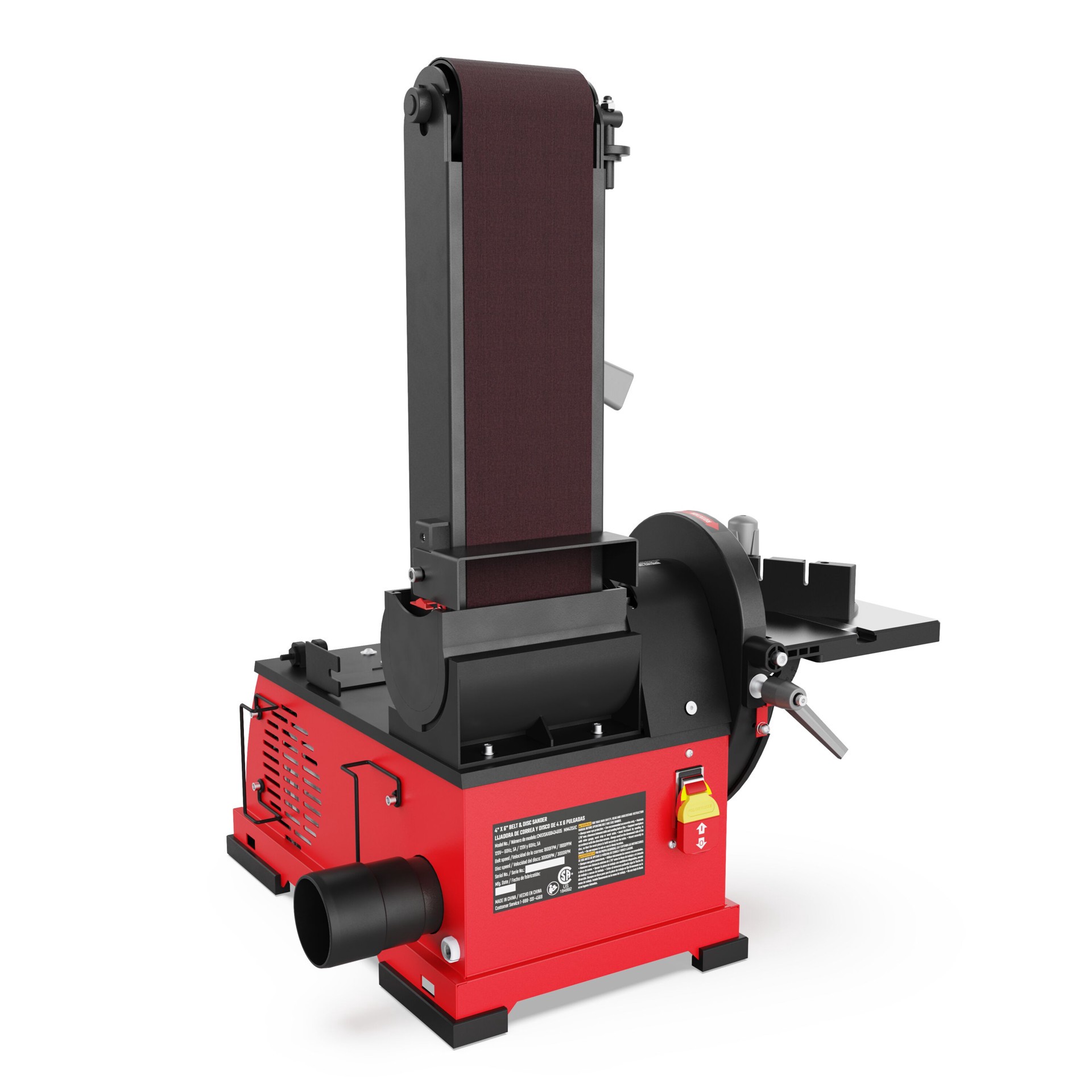 slide 6 of 6, CRAFTSMAN 4-in x 36-in Belt 5 -Amp Benchtop Sander, 1 ct