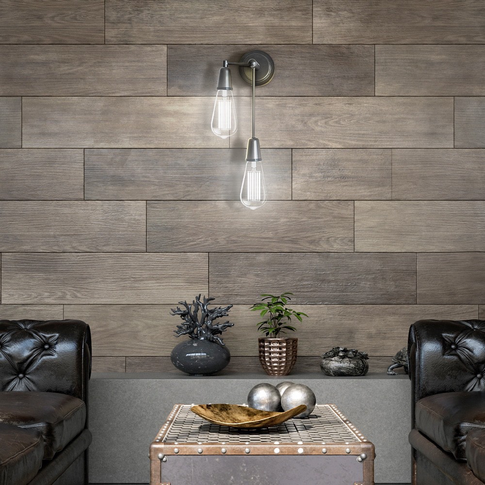 slide 6 of 6, Utilitech White Filament 60 -Watt EQ ST19 Daylight E26 Dimmable LED General purpose Light Bulb 2 -Pack, 1 ct