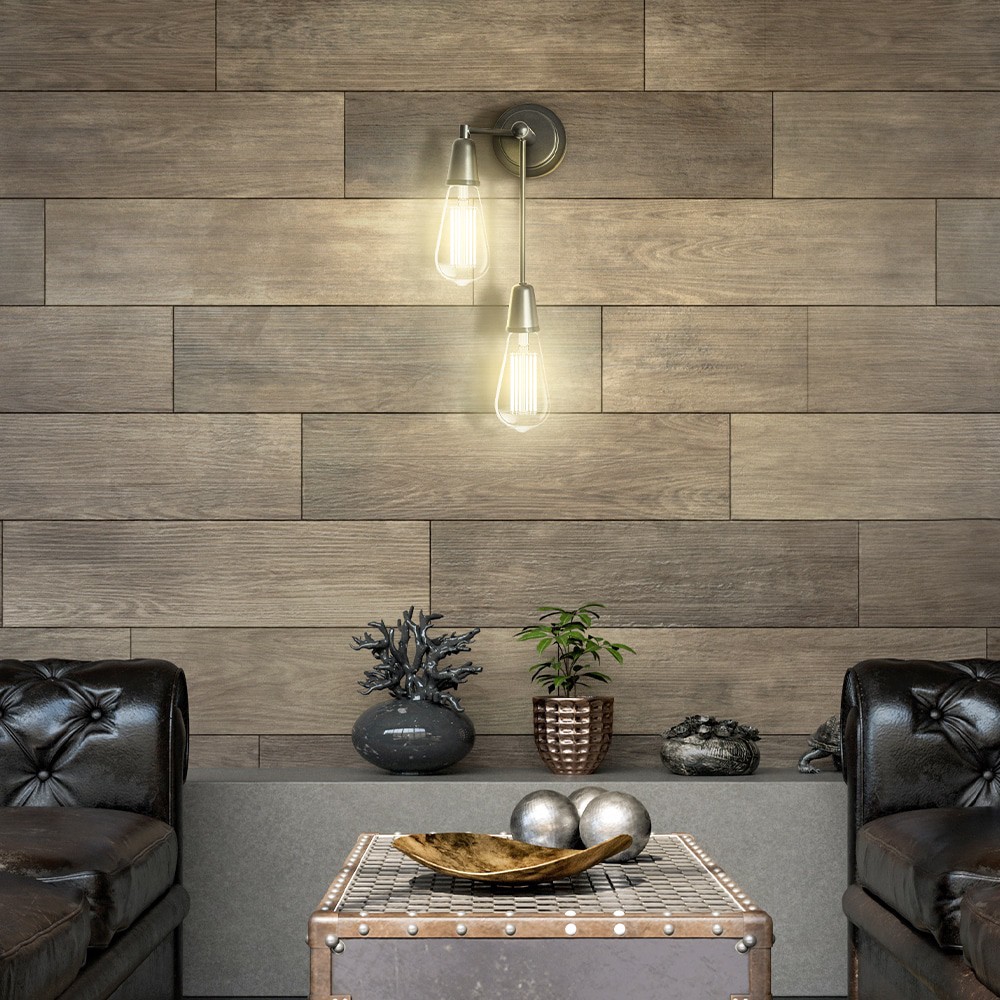 slide 6 of 6, Utilitech White Filament 60 -Watt EQ ST19 Soft white E26 Dimmable LED General purpose Light Bulb 2 -Pack, 1 ct