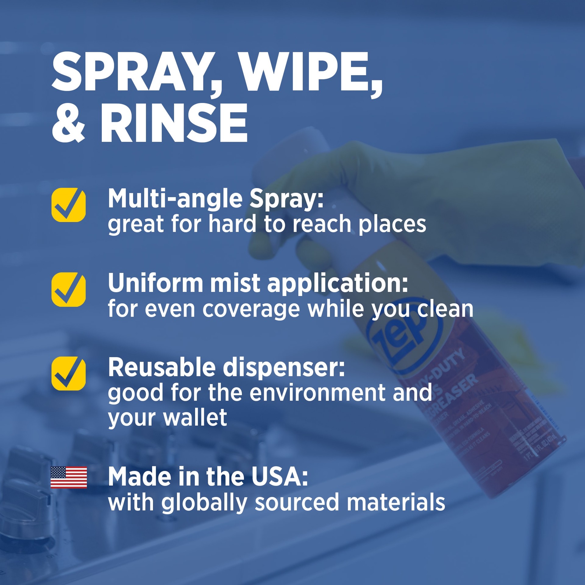 slide 3 of 4, Zep Concentrated Heavy-Duty Citrus 448 -Count Degreaser, 1 ct