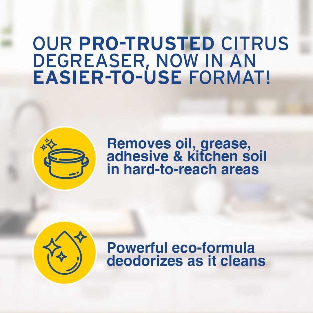 slide 4 of 4, Zep Concentrated Heavy-Duty Citrus 448 -Count Degreaser, 1 ct