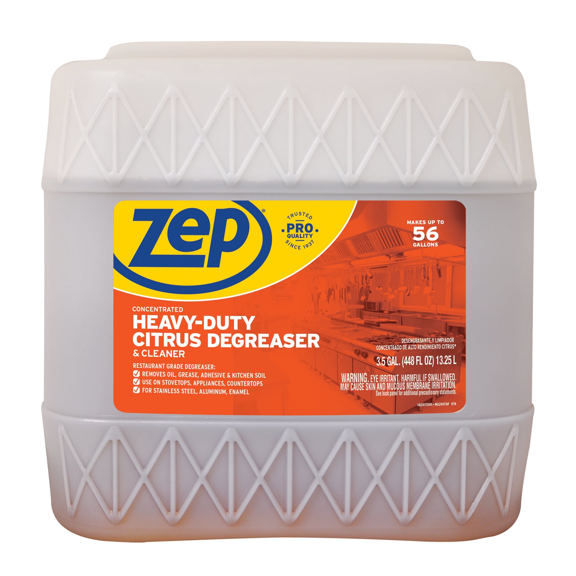 slide 1 of 4, Zep Concentrated Heavy-Duty Citrus 448 -Count Degreaser, 1 ct