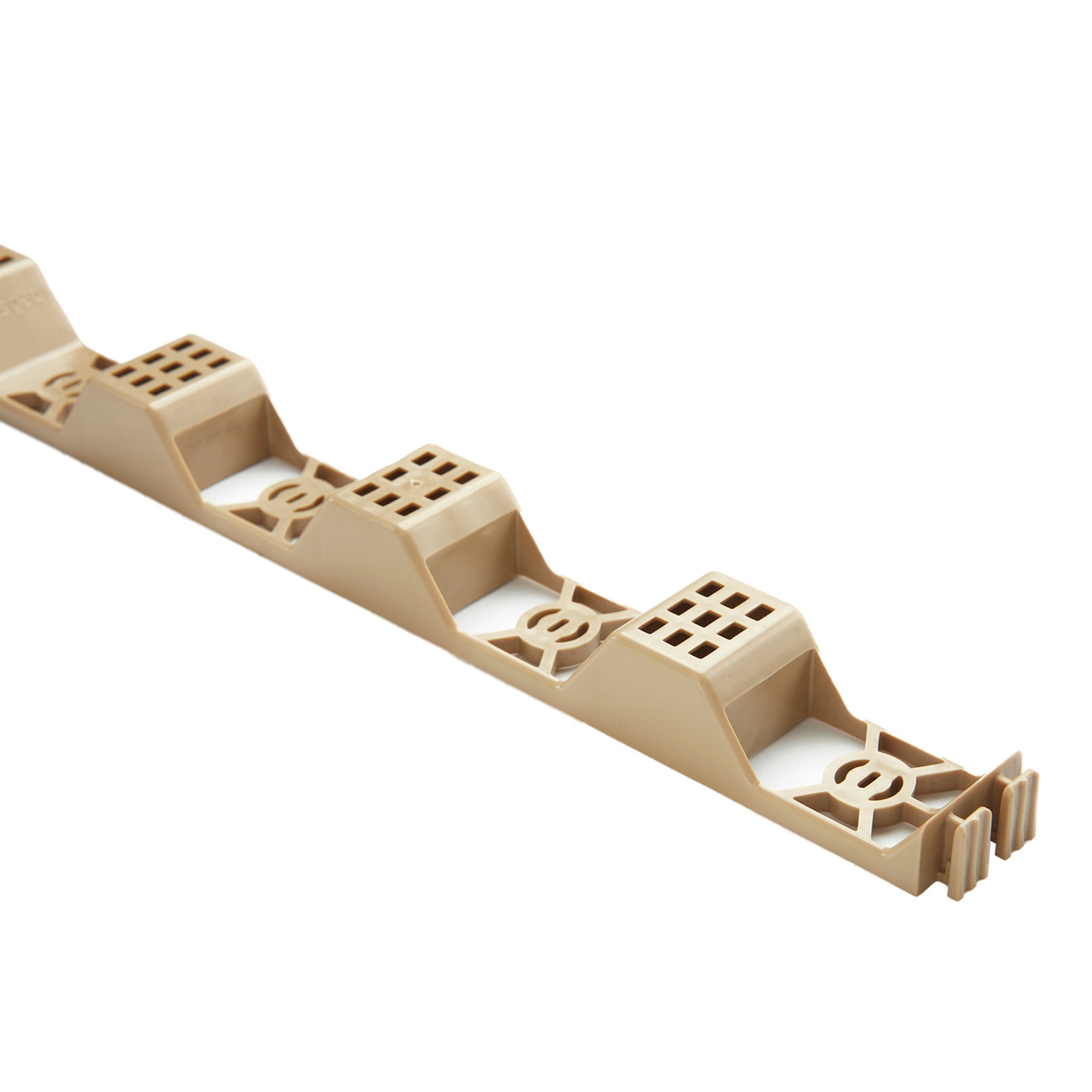 slide 2 of 6, AmeriLux International CoverLite 6 - Pack Plastic Vented Roof Panel Closure Strip, 1 ct