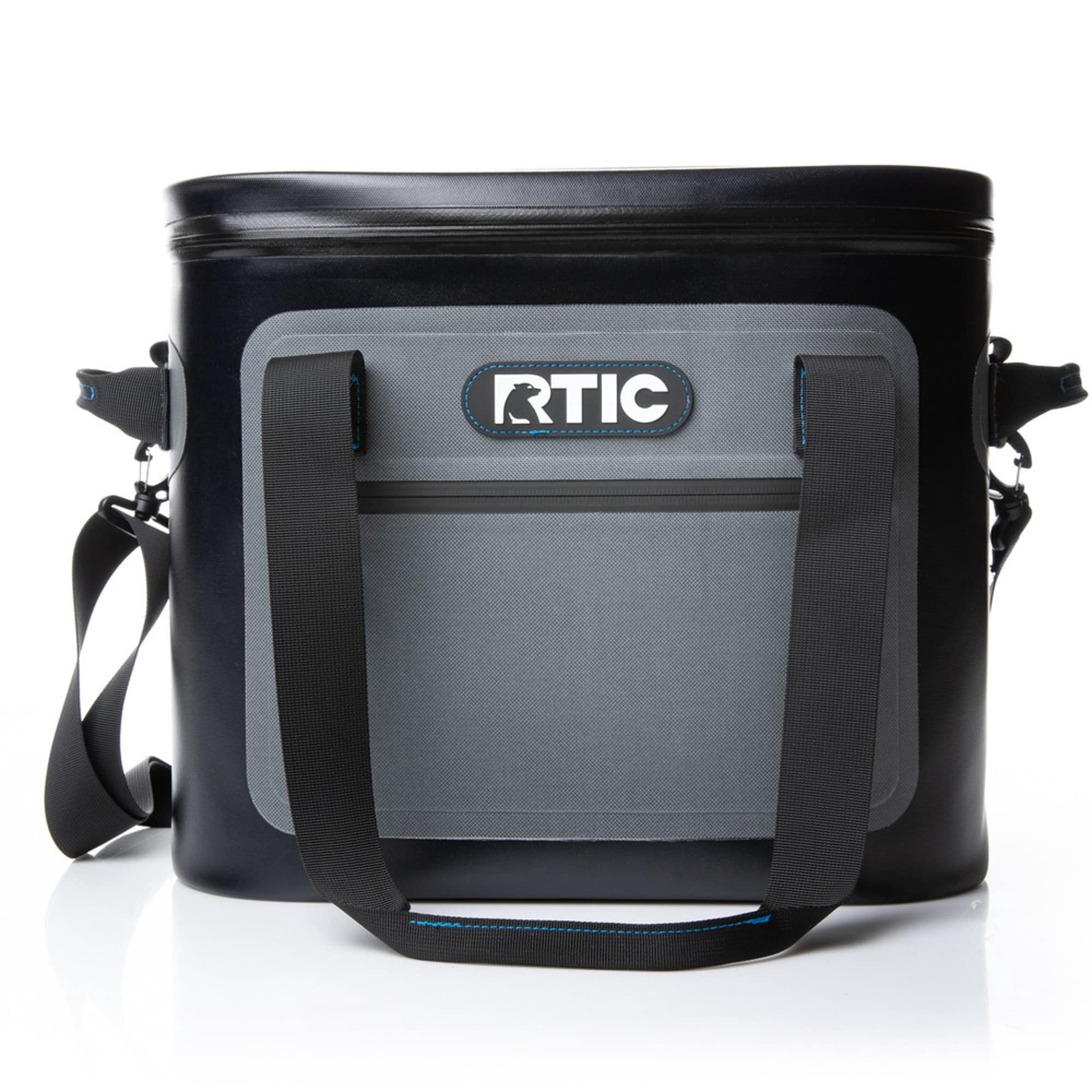 slide 2 of 6, RTIC Outdoors Ultra-Tough Soft Cooler Blue/Grey 30 Cans Soft Insulated Personal cooler, 1 ct