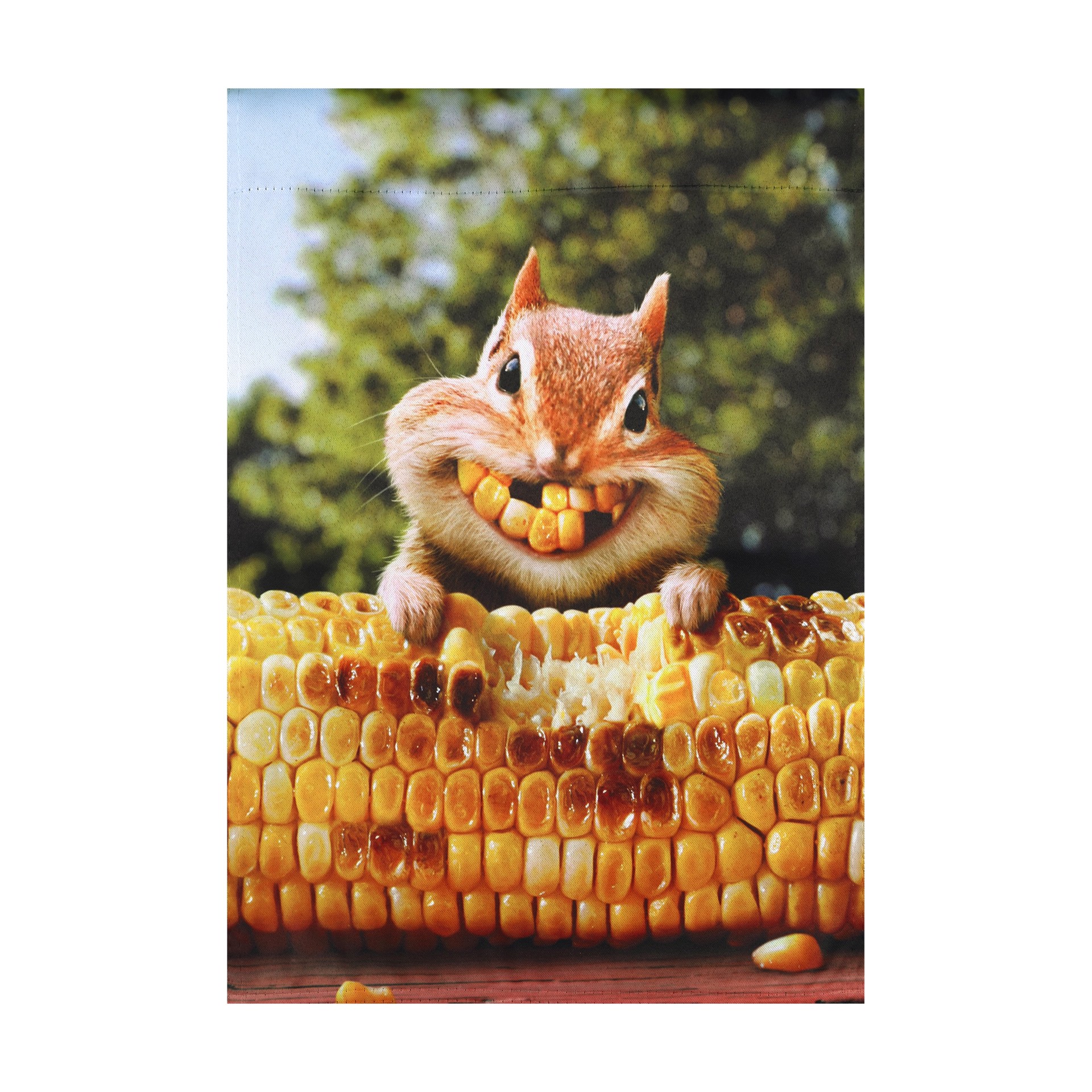 slide 2 of 6, Style Selections 1-ft W x 1.5-ft H Animals Garden flag Kit, 1 ct
