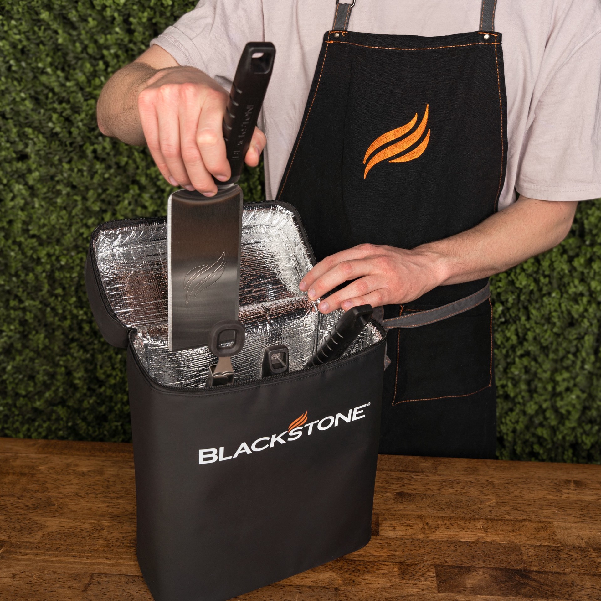 slide 5 of 6, Blackstone Deluxe Toolkit and Carry Bag Combo 8 -Piece Stainless steel Tool set, 1 ct