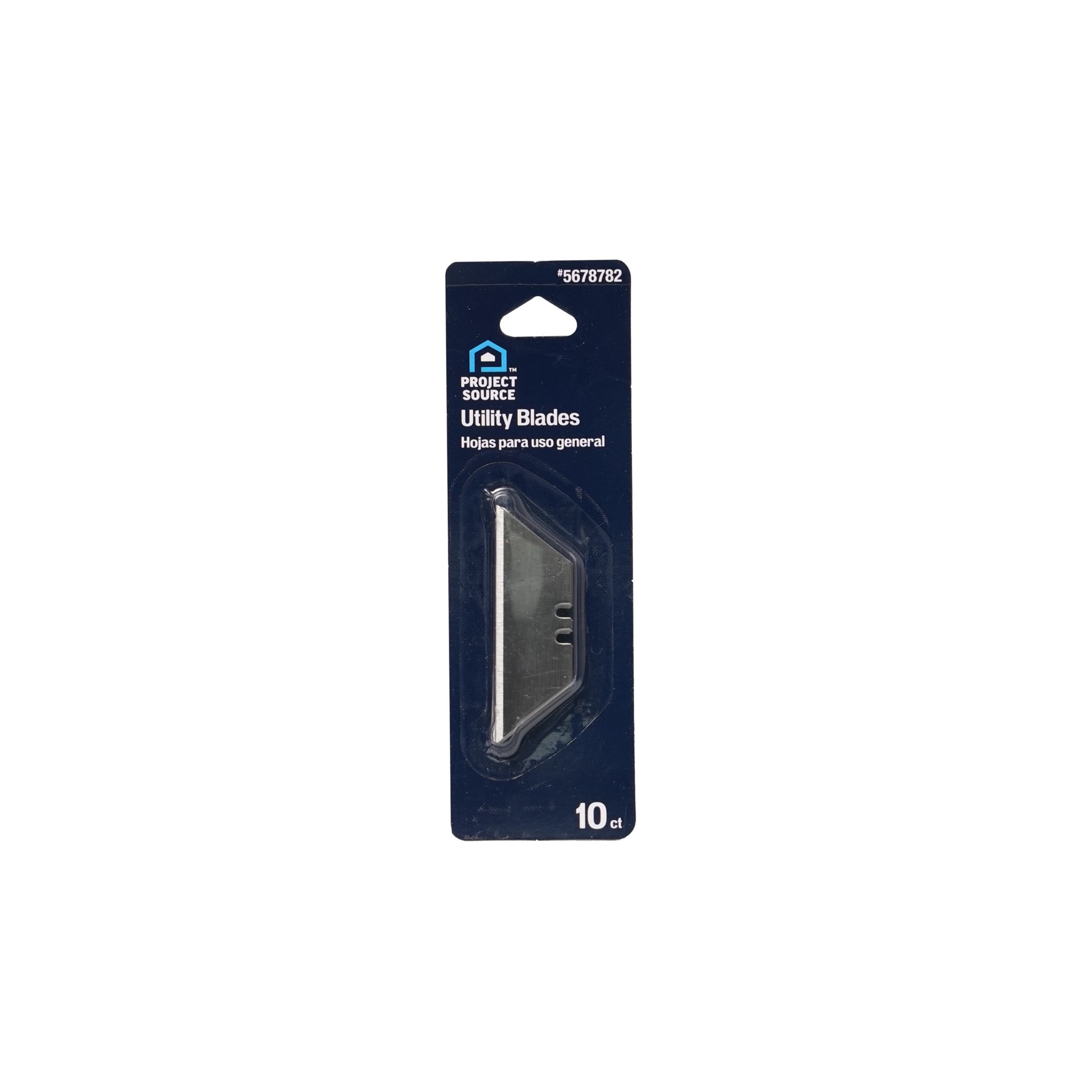 slide 2 of 5, Project Source 18mm Carbon steel Utility Razor Blade ( 10 -Pack ), 1 ct